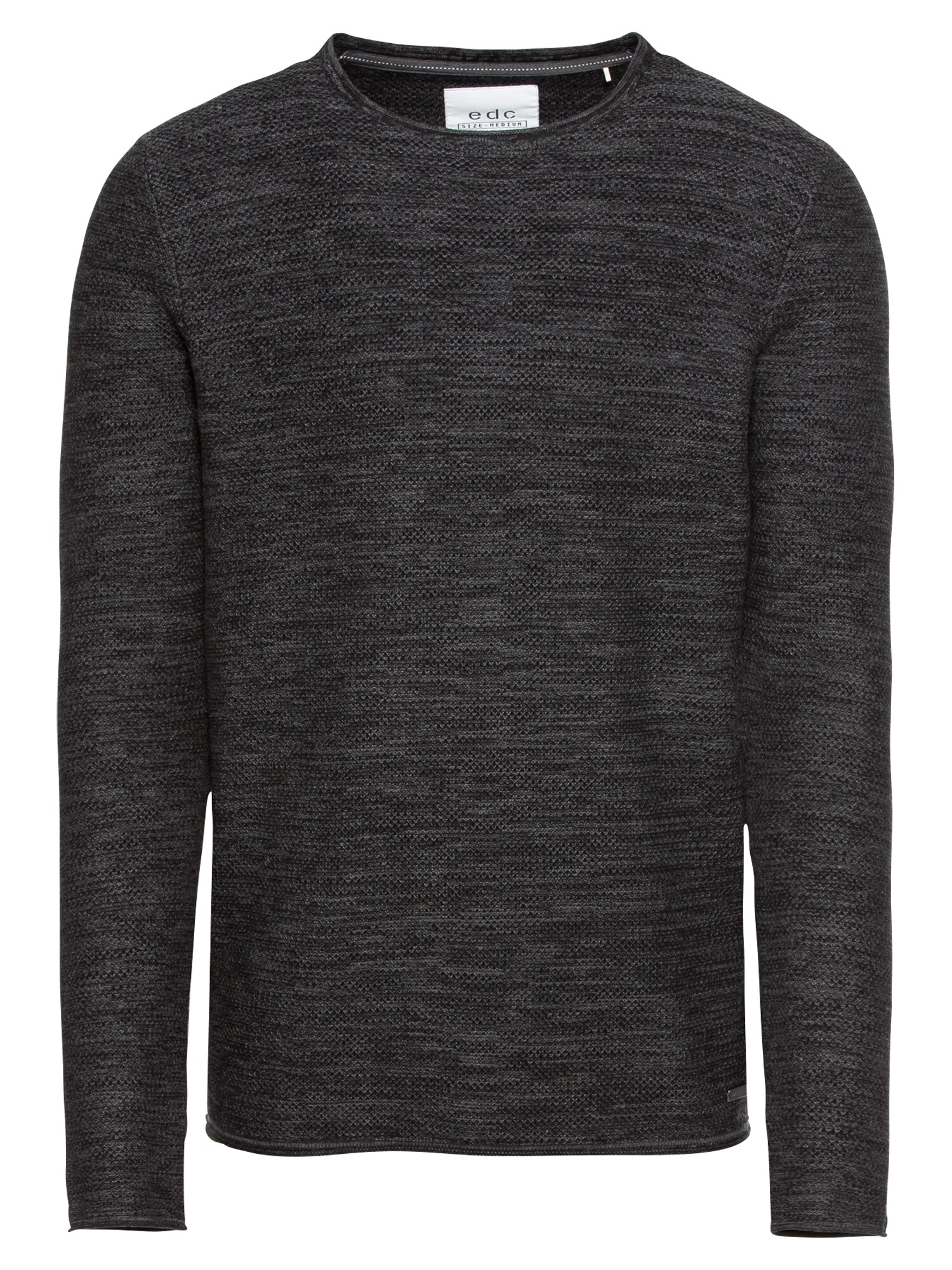 Edc By Esprit Heren Trui Noos 2 Tone Cnk Zwart edc by esprit kopen in de aanbieding