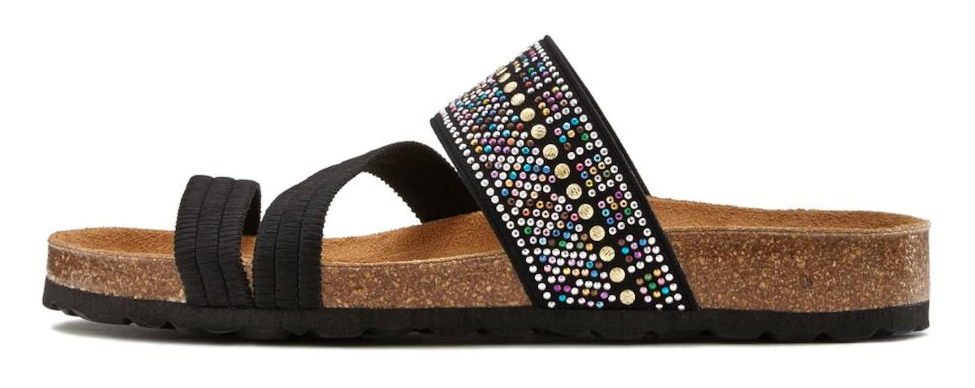 LASCANA Saboți  negru