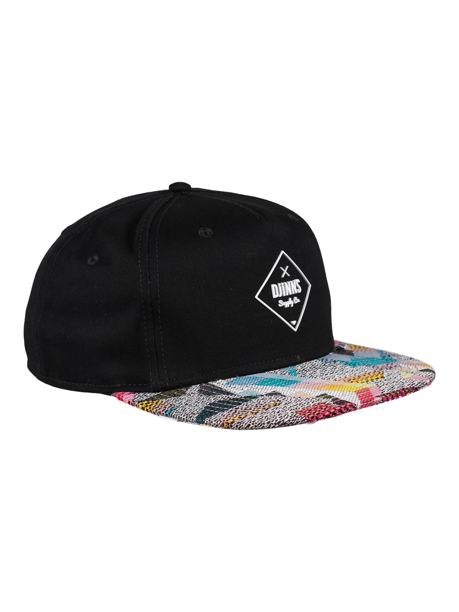 DJINNS snapback Keps Rubber Aztek/Black Snapback dam – bild 2