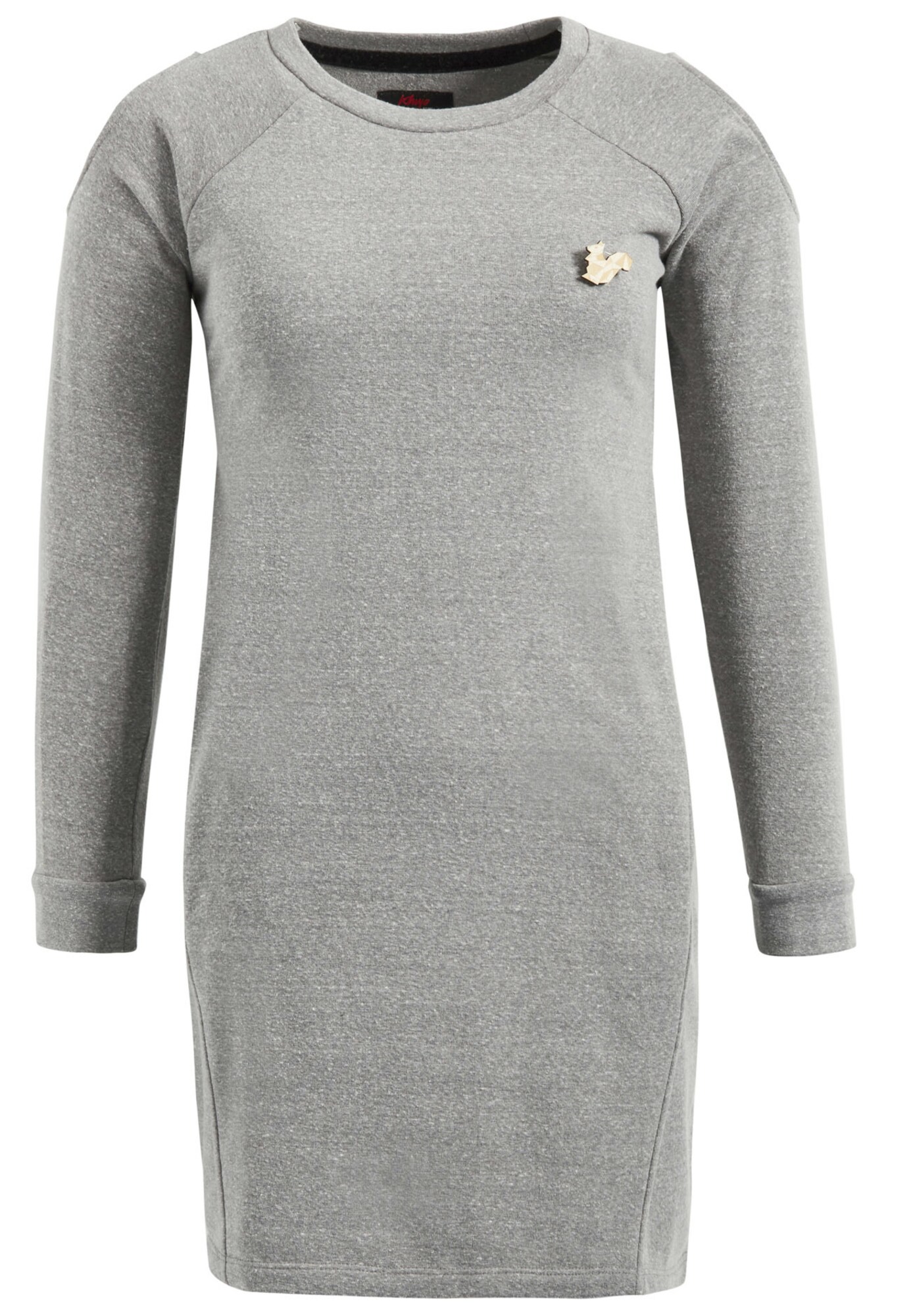 Khujo Dames Jurk Loula Grijs khujo kopen in de aanbieding