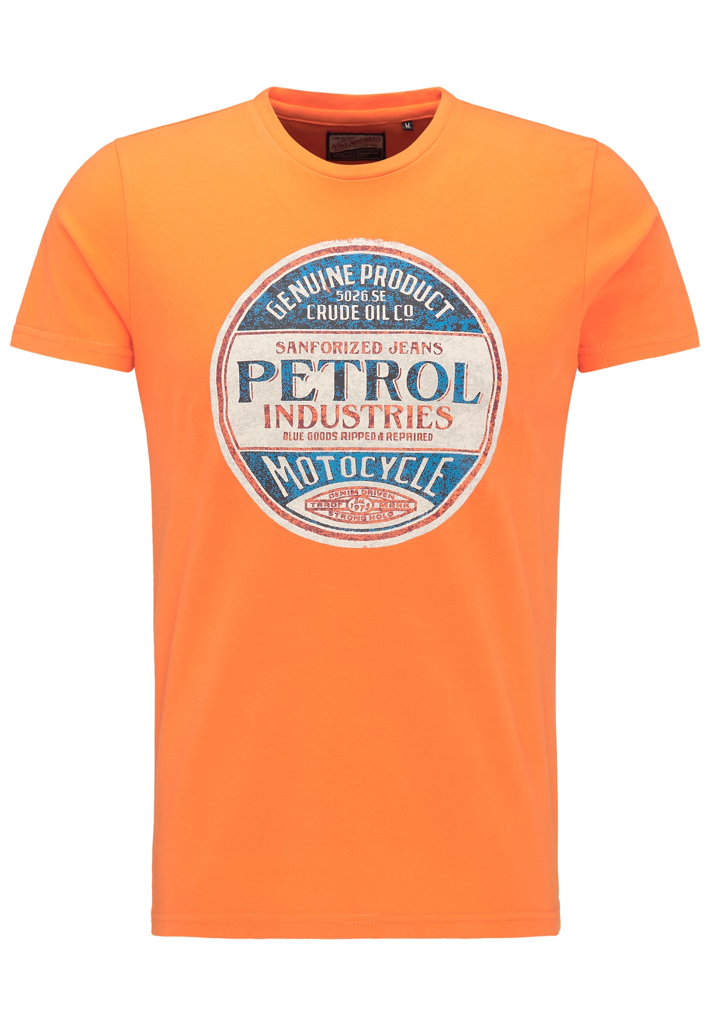 Petrol Industries T-Shirt mischfarben / orange
