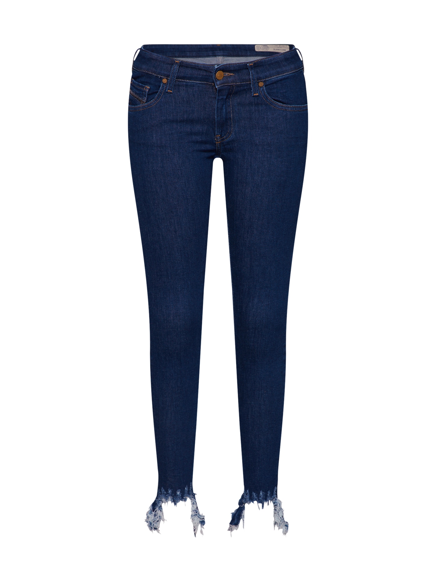Diesel Dames Jeans Slandy Low 088At Blauw Denim diesel kopen in de aanbieding