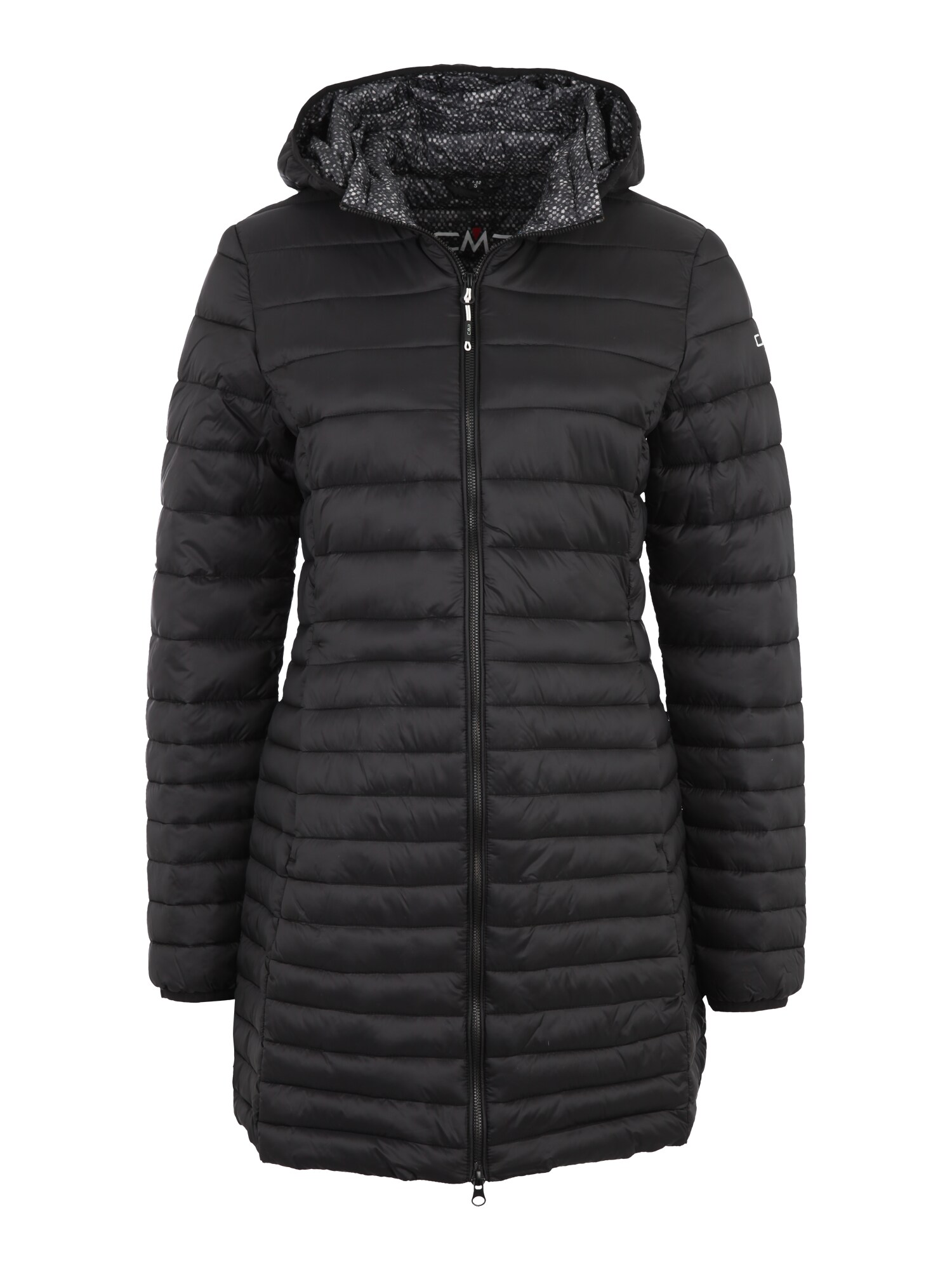 Cmp Dames Outdoormantel Fix Hood Zwart cmp kopen in de aanbieding
