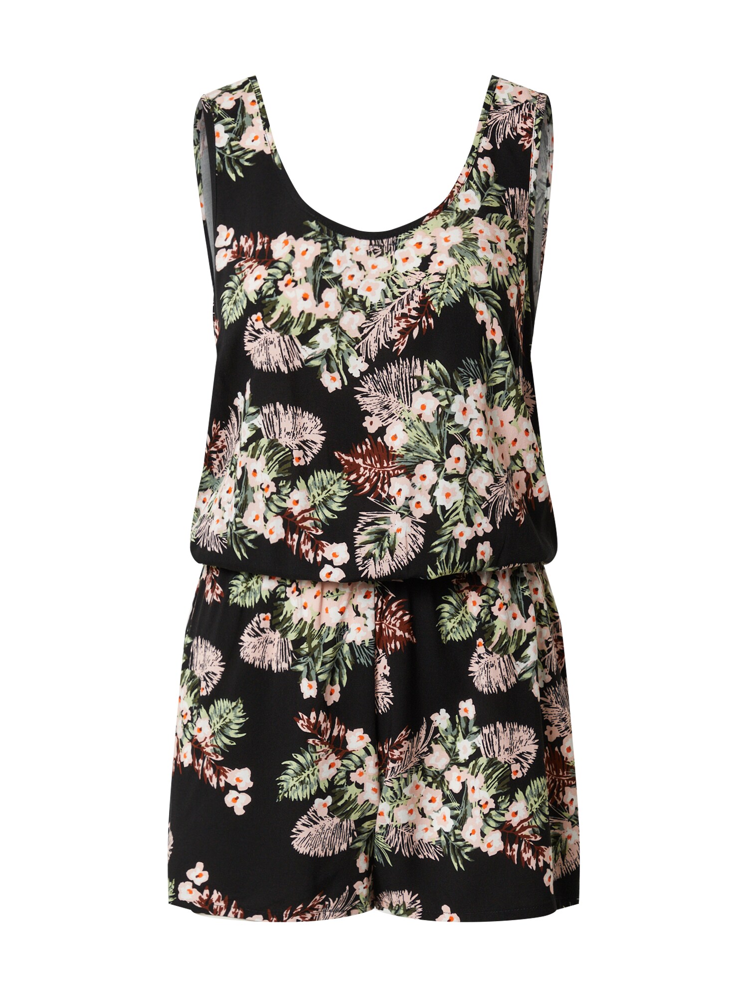 VERO MODA Kombinezono tipo kostiumas 'VMSIMPLY EASY SL PLAYSUIT WVN GA'  juoda