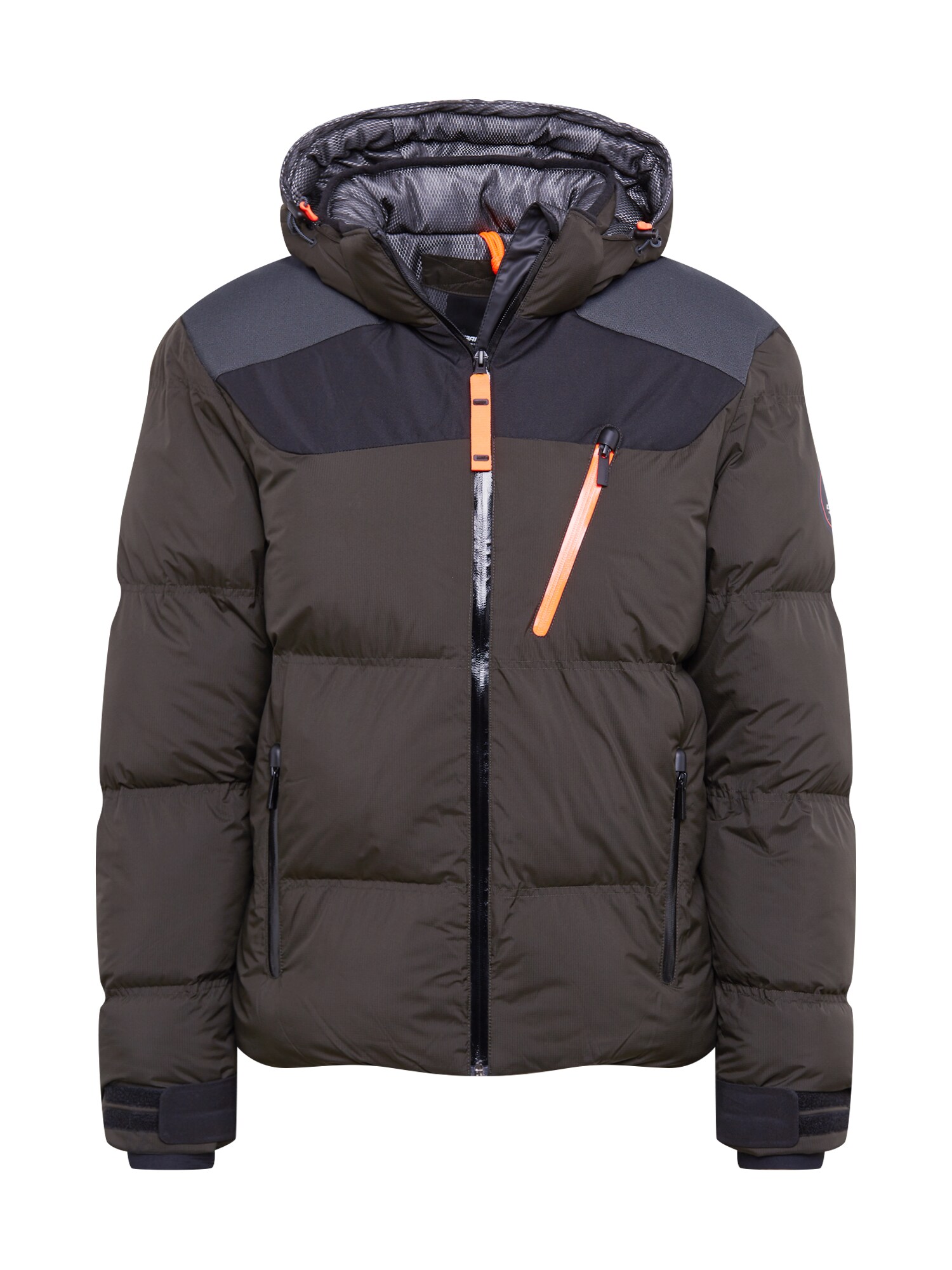 ICEPEAK Laisvalaikio striukė 'BRISTOL'  tamsiai žalia / pilka