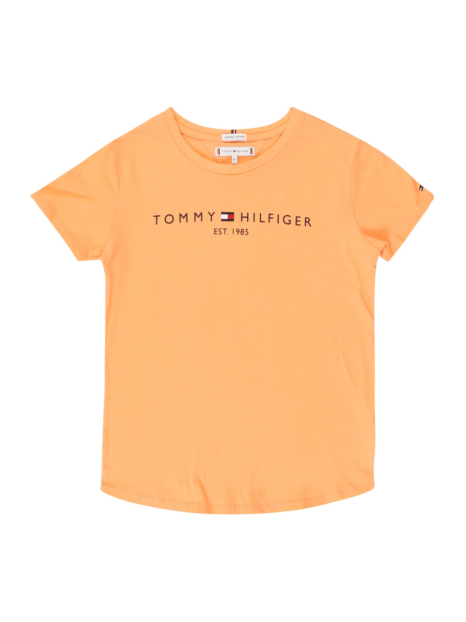 TOMMY HILFIGER Marškinėliai  oranžinė / tamsiai mėlyna / raudona