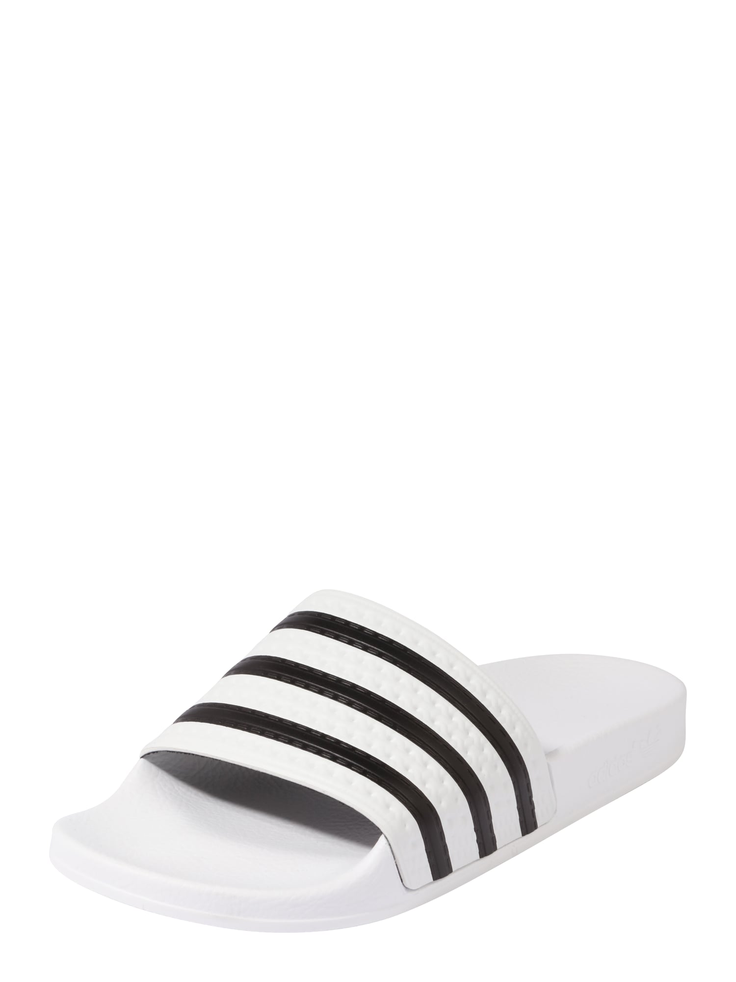 ADIDAS ORIGINALS Šľapky 'Adilette'  čierna / biela
