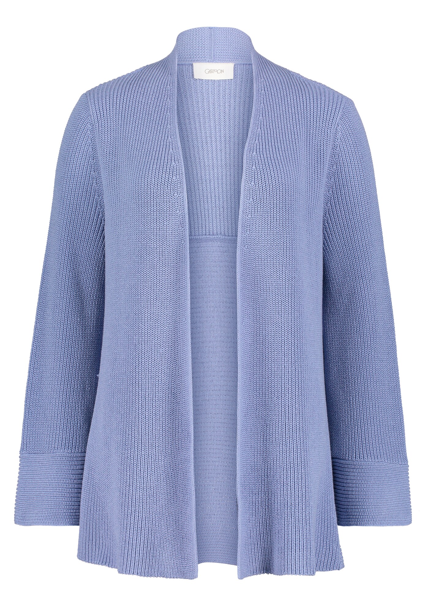 Cartoon Dames Gebreid Vest Royal Bluekoningsblauw cartoon kopen in de aanbieding