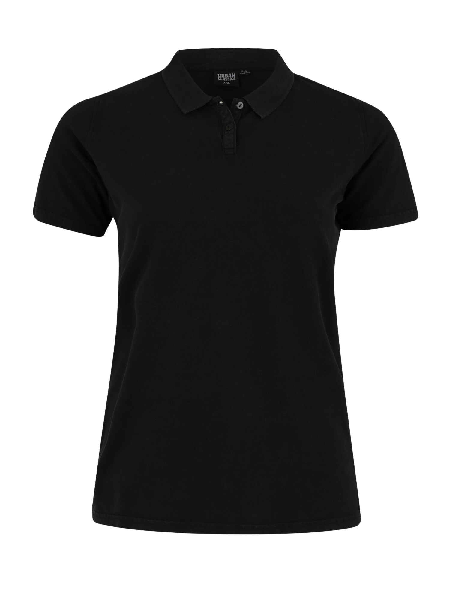 Urban Classics Curvy Dames Shirt Zwart urban classics curvy kopen in de aanbieding