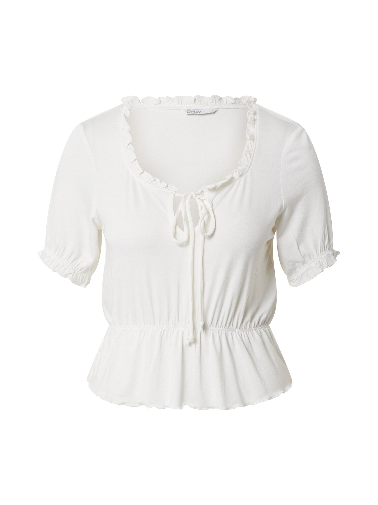 ONLY Marškinėliai 'ONLTANIA S/S TOP JRS'  balta