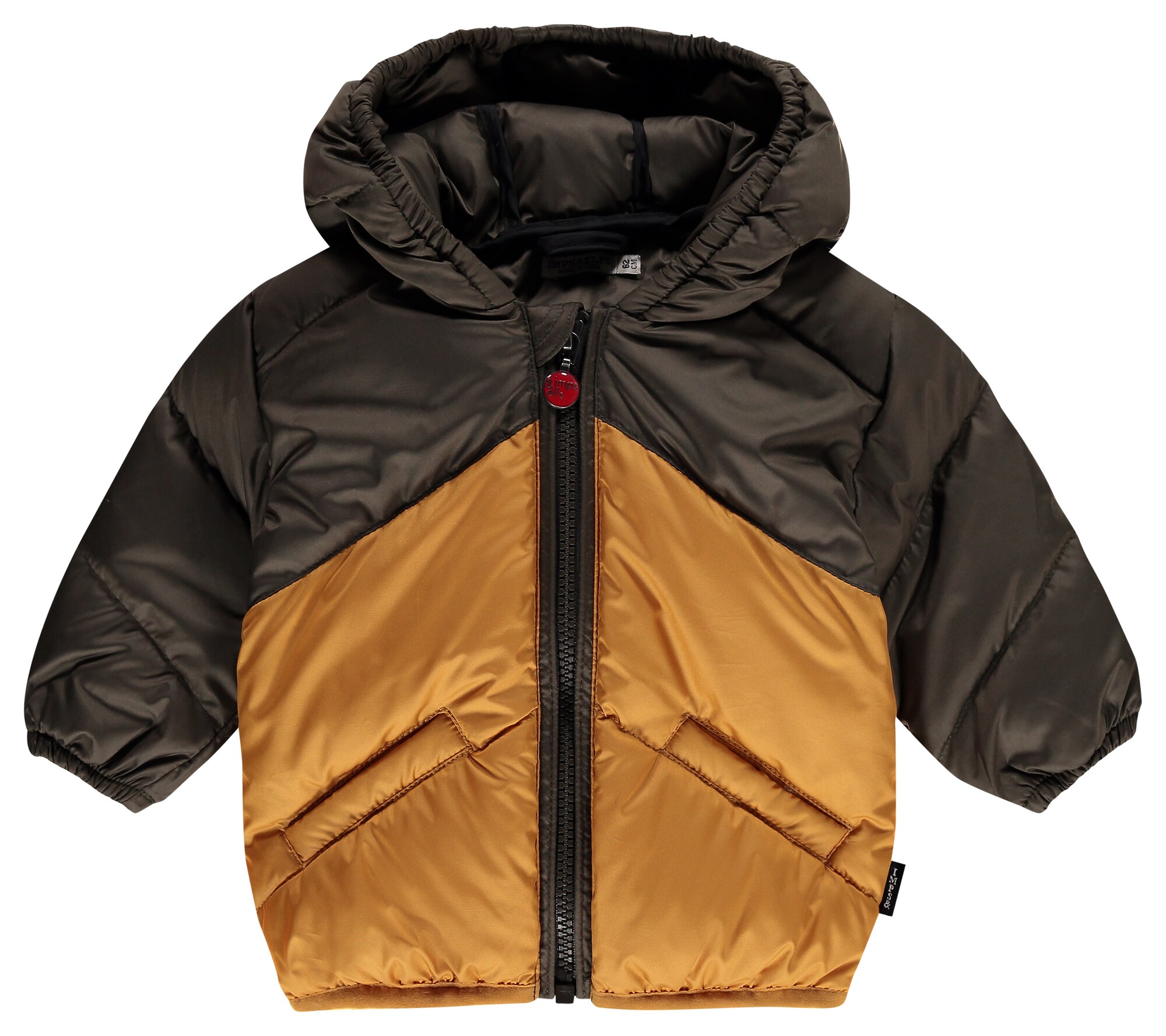 Impselfs Jongens Winterjas Goud Zwart impselfs kopen in de aanbieding
