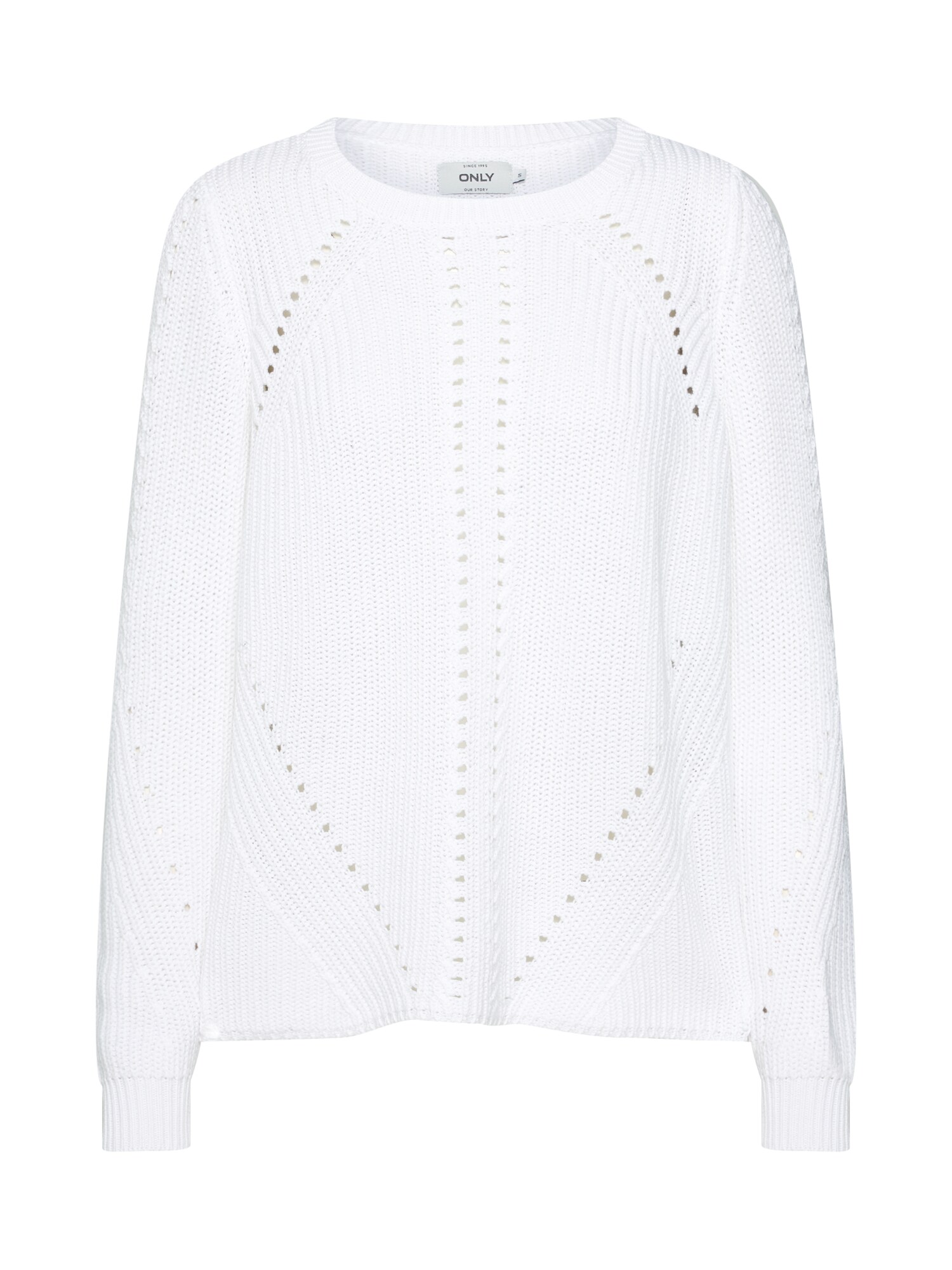 Only Dames Trui Onlnapoli Ls Pullover Knt Wit only kopen in de aanbieding