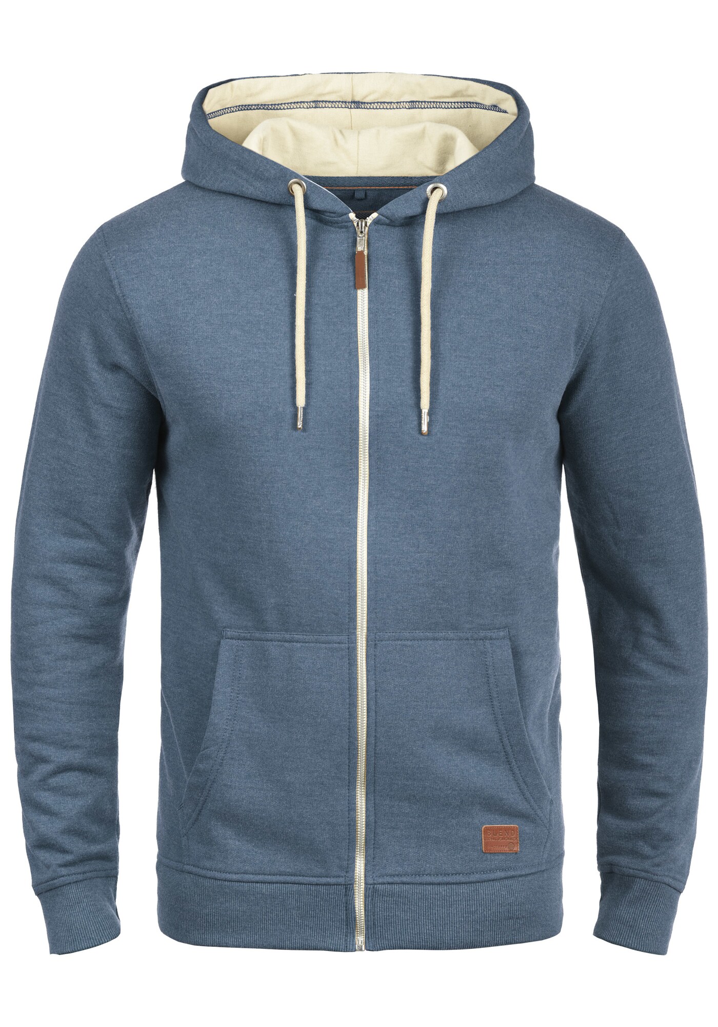 BLEND Sudadera con cremallera 'Hulker'  azul