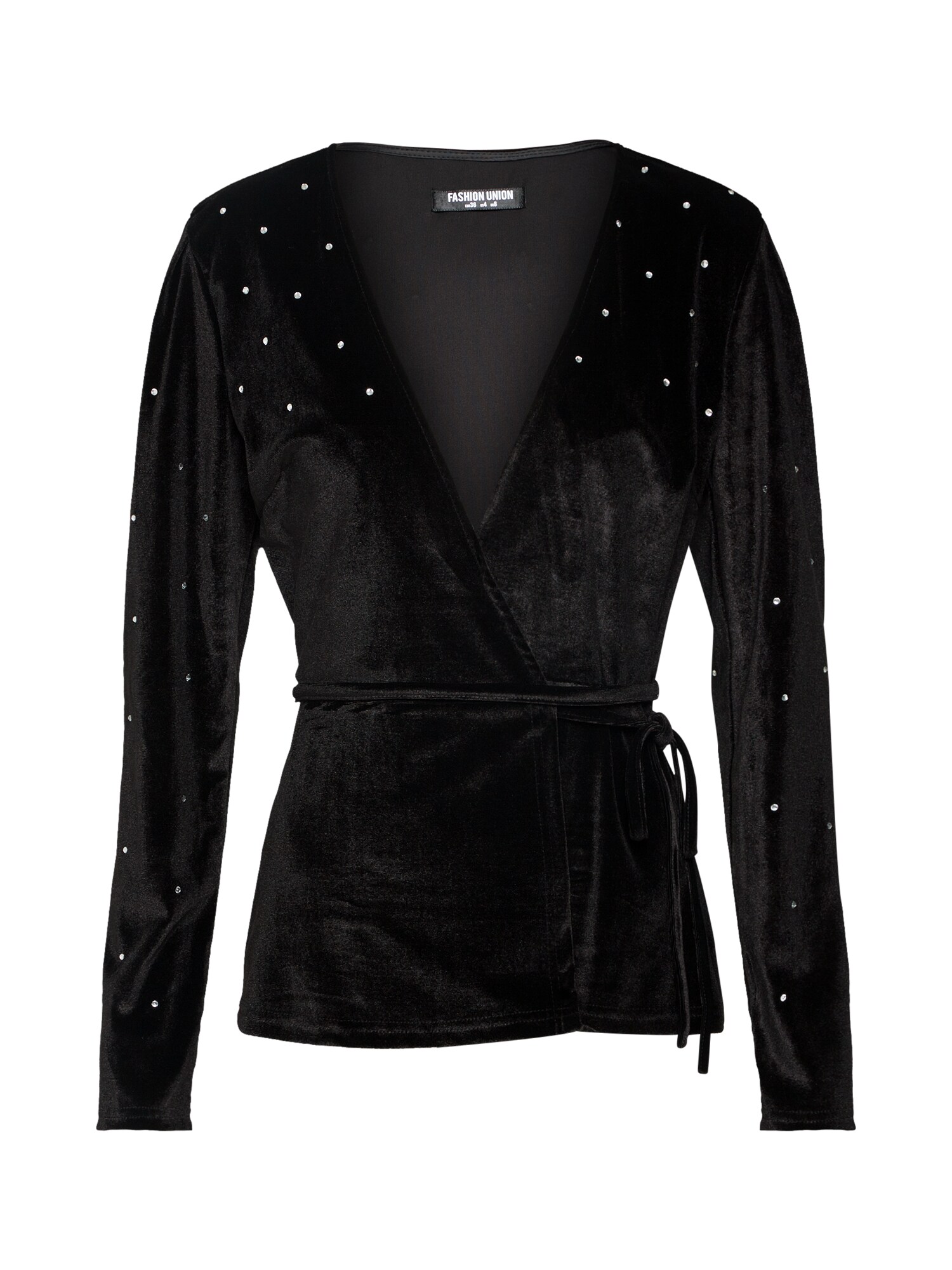 Fashion Union Dames Shirt Alcott Zwart fashion union kopen in de aanbieding