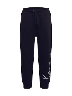 Karl Kani Pantalón  negro / blanco
