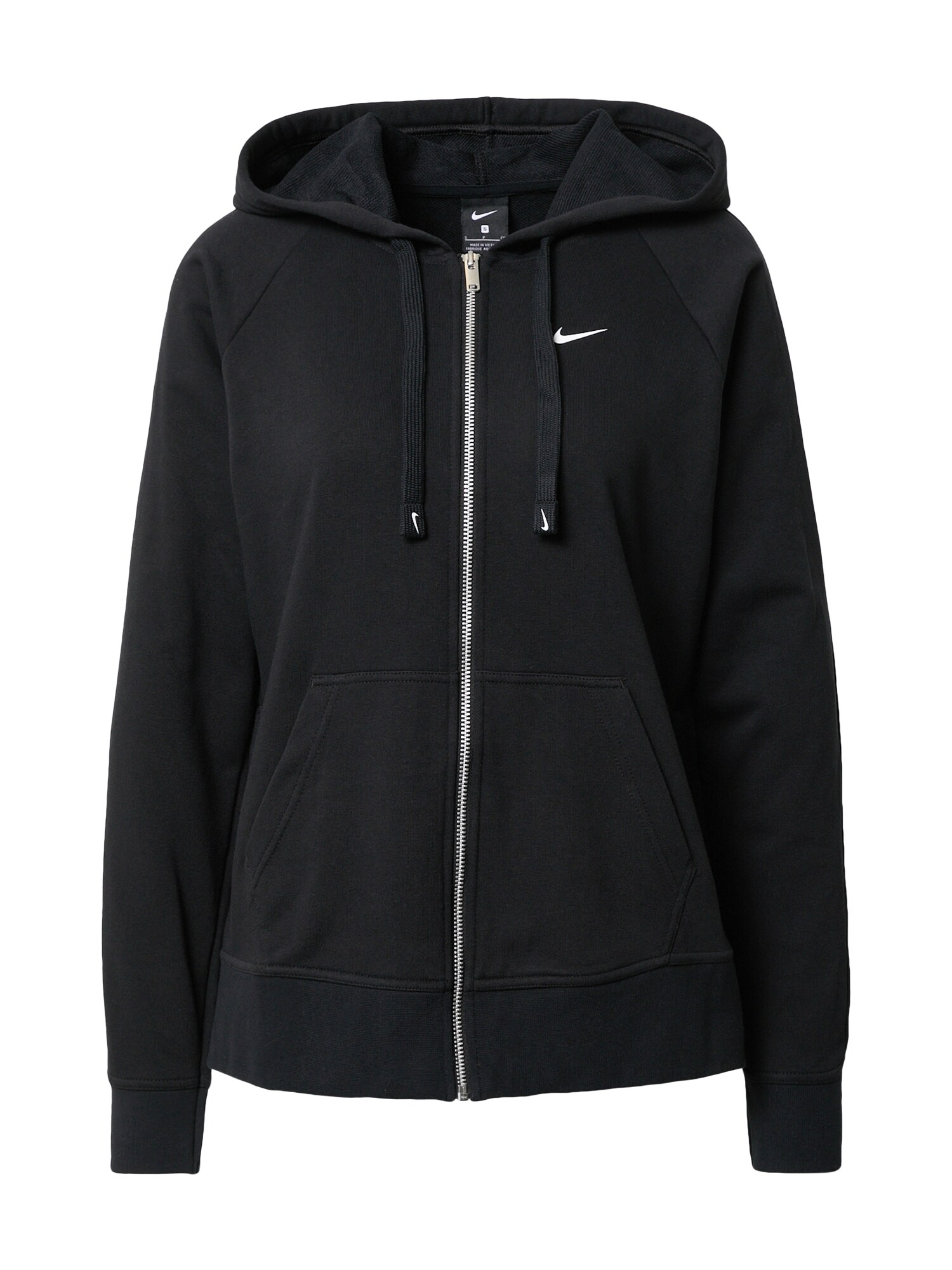 NIKE Sportinis džemperis  balta / juoda