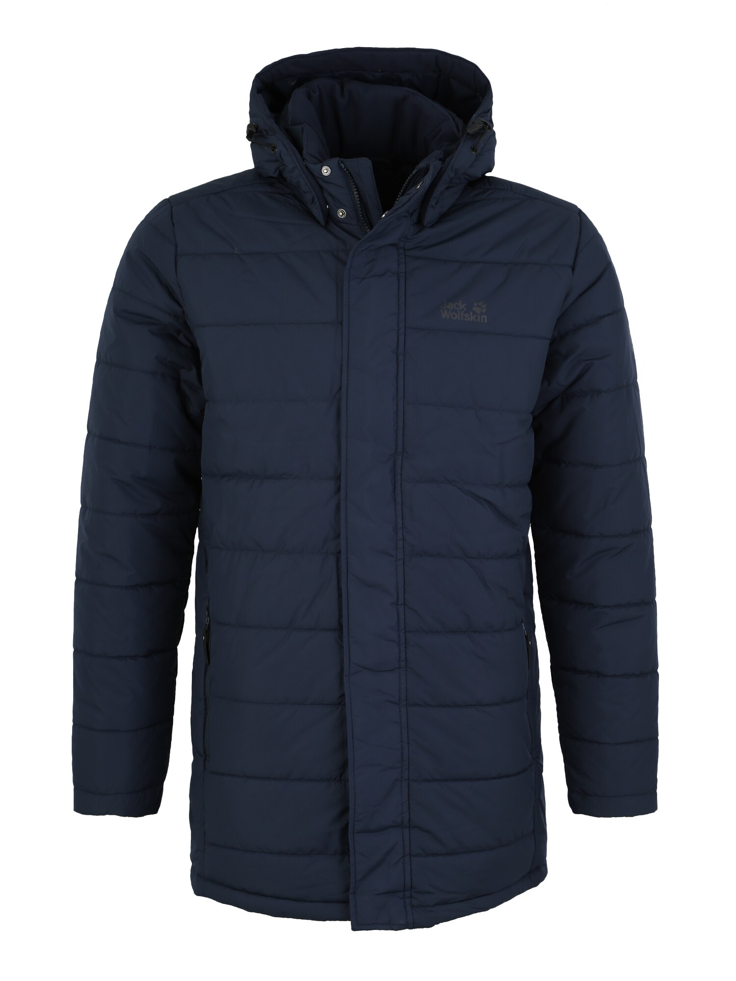 JACK WOLFSKIN Laisvalaikio striukė 'SVALBARD'  nakties mėlyna
