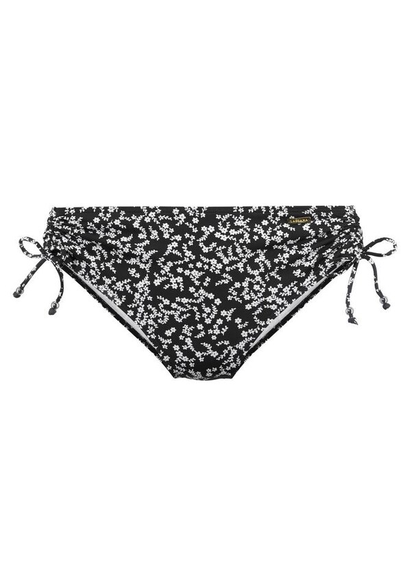 LASCANA, Bikini nadrágok 'Meadow', fekete, 1 kép a 4 közül