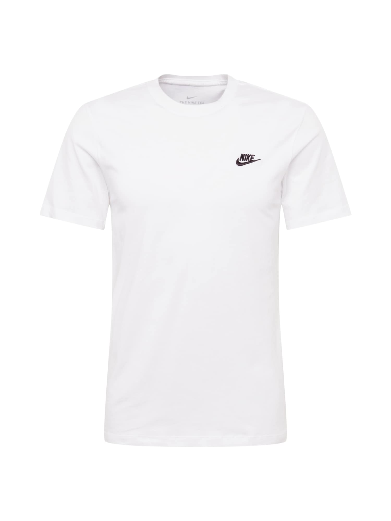 Nike Sportswear Tričko 'Club'  čierna / biela