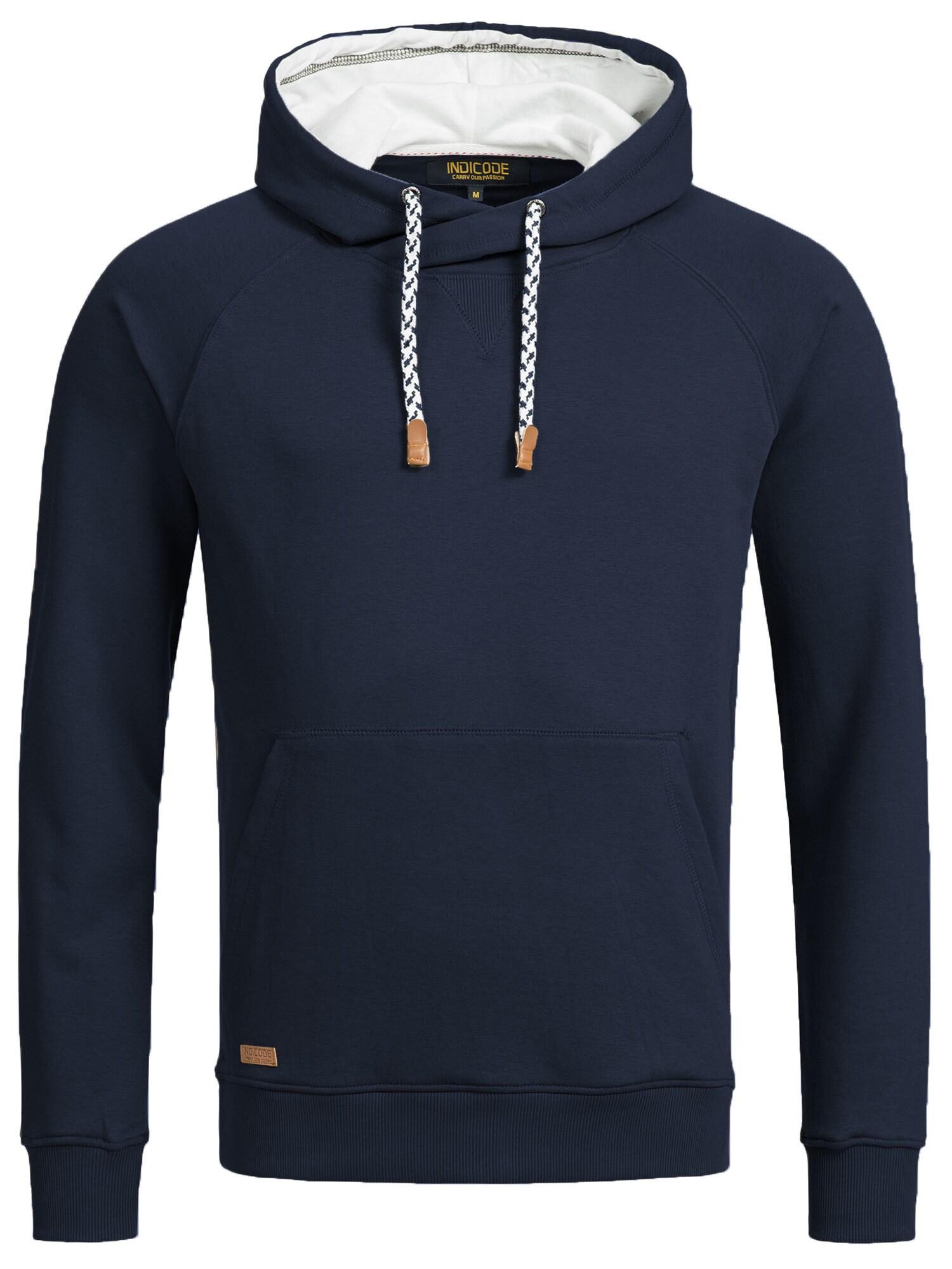 Indicode Jeans Heren Sweatshirt Santos Donkerblauw indicode jeans kopen in de aanbieding