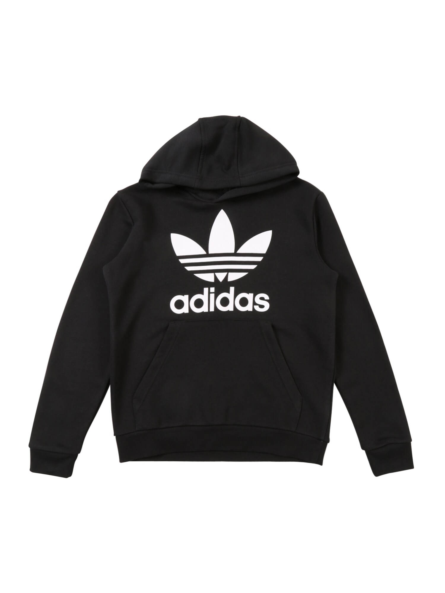 ADIDAS ORIGINALS Megztinis be užsegimo 'Trefoil'  balta / juoda