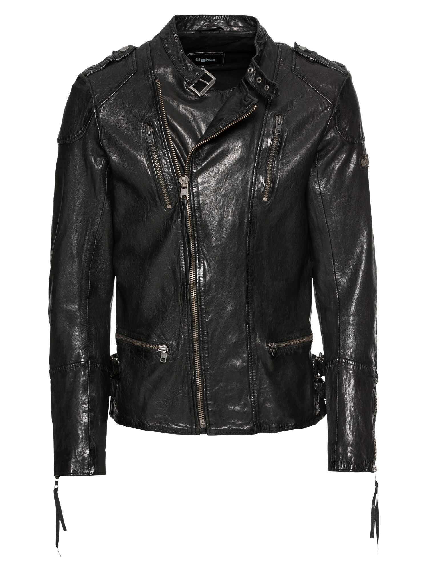 Tigha Heren Tussenjas Jeremy Zwart tigha kopen in de aanbieding