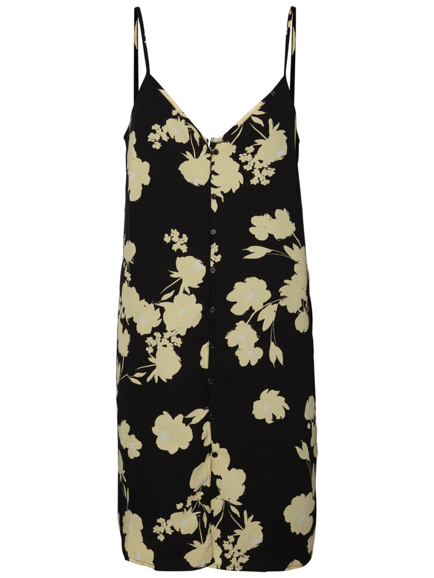 Pieces Dames Jurk Cami Olijfgroen Zwart pieces kopen in de aanbieding