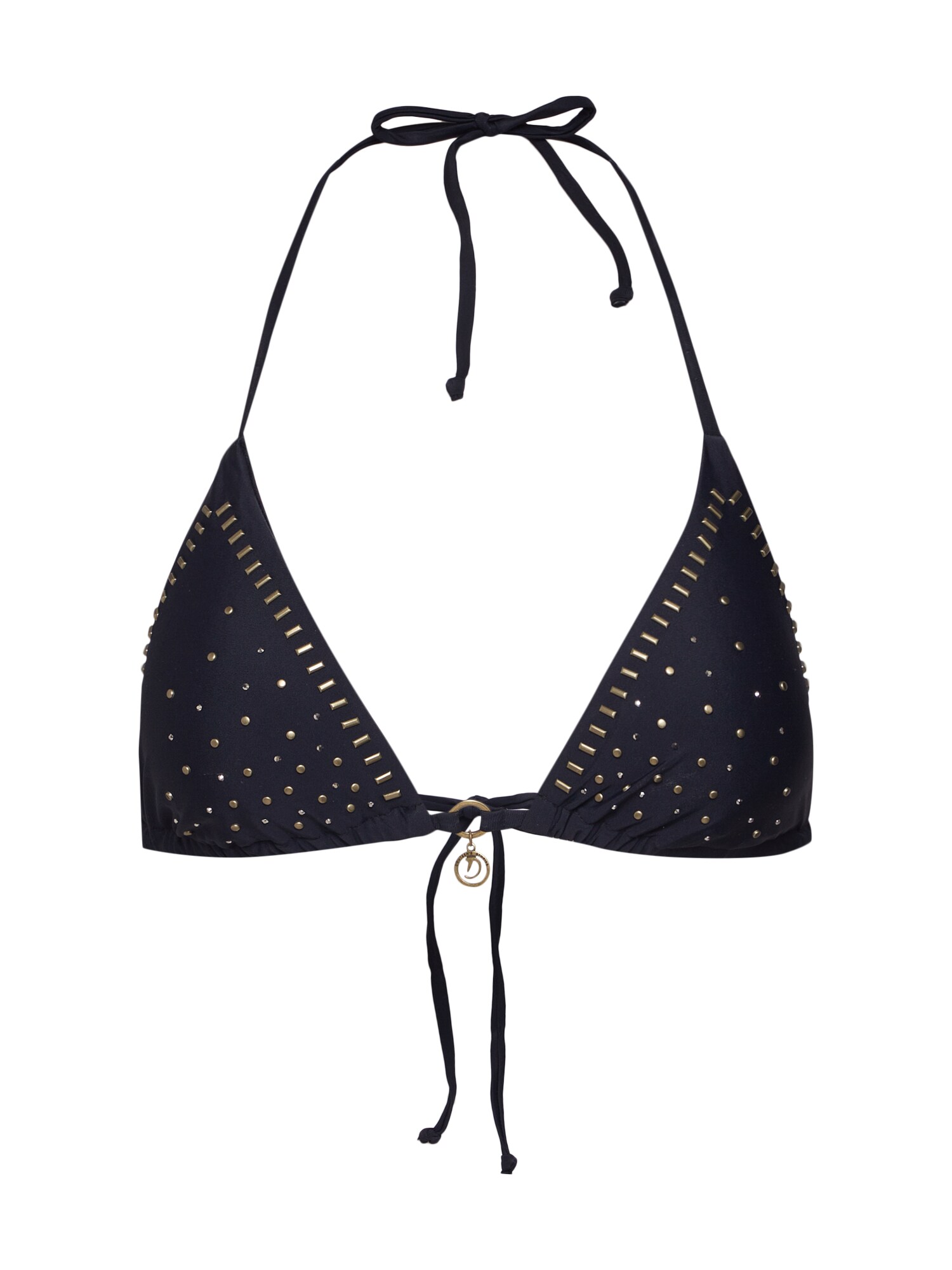 Hunkemoller Dames Bikinitop Jewel Goddess Triangle Zwart hunkemoller kopen in de aanbieding