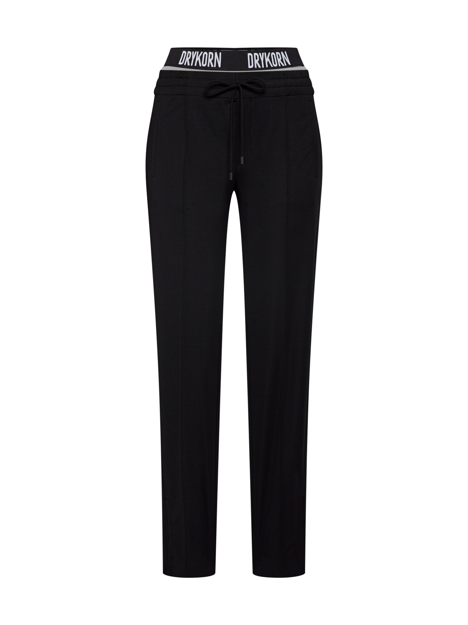 Drykorn Dames Bandplooibroek Raving Zwart drykorn kopen in de aanbieding