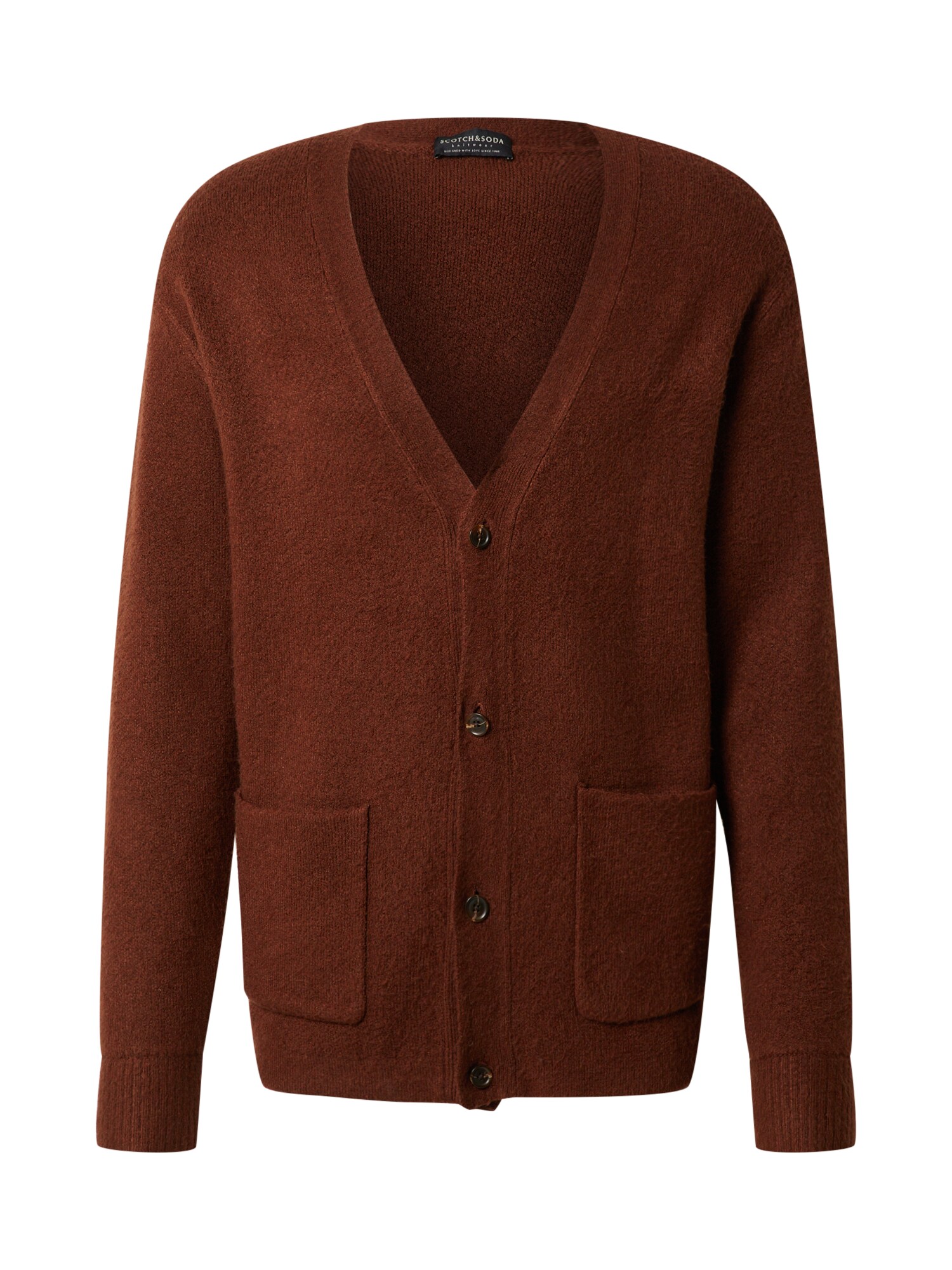 SCOTCH & SODA Kardiganas  rūdžių raudona