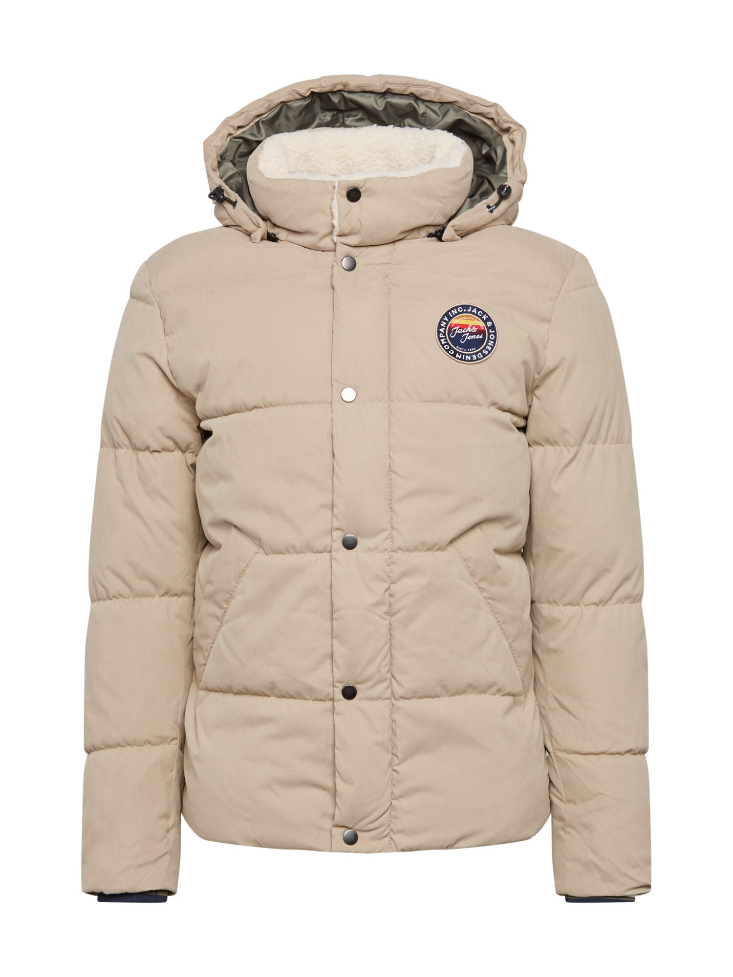 JACK & JONES Žieminė striukė 'SURE'  smėlio