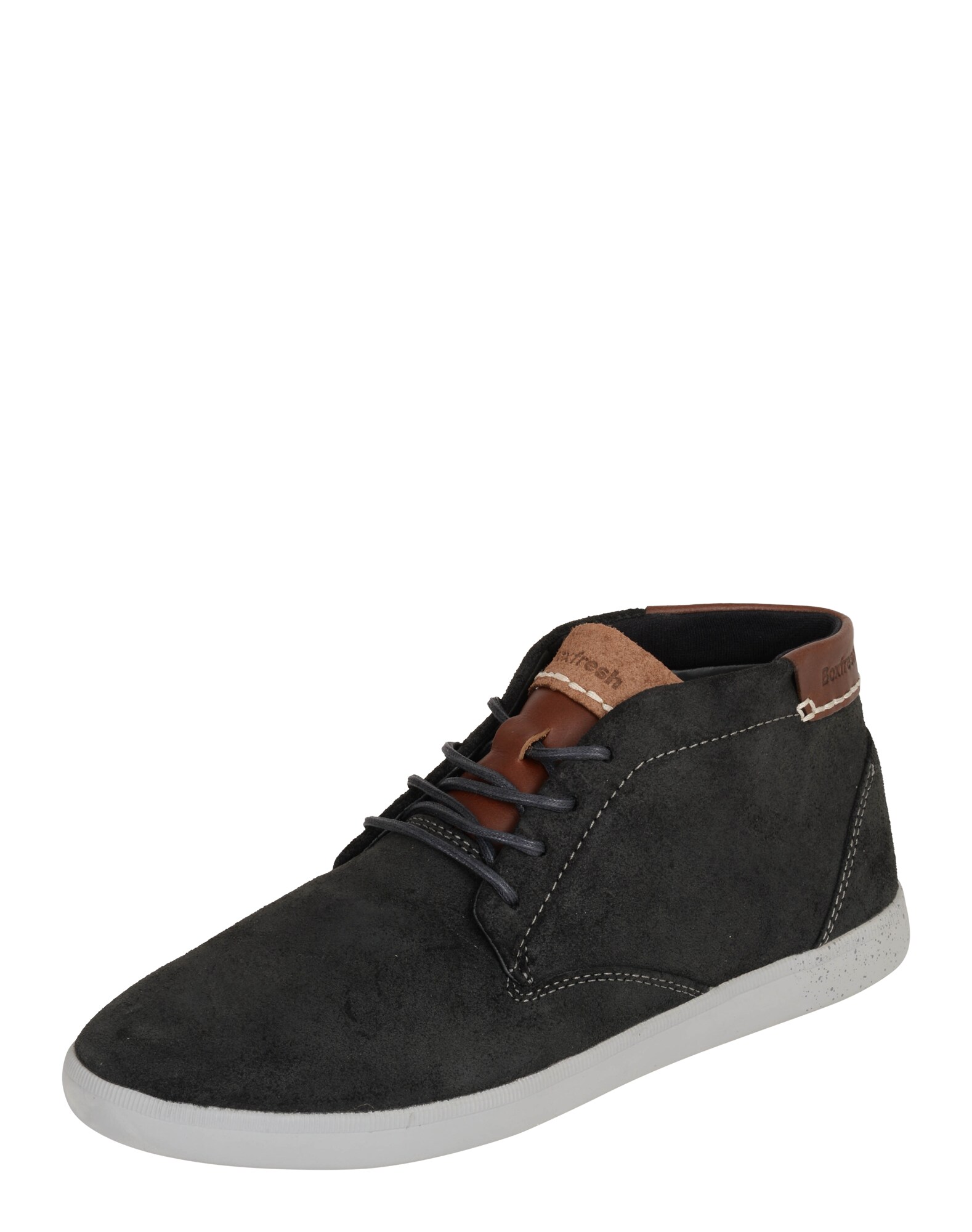 Boxfresh Heren Chukka Boots Alvendon Grafiet boxfresh kopen in de aanbieding