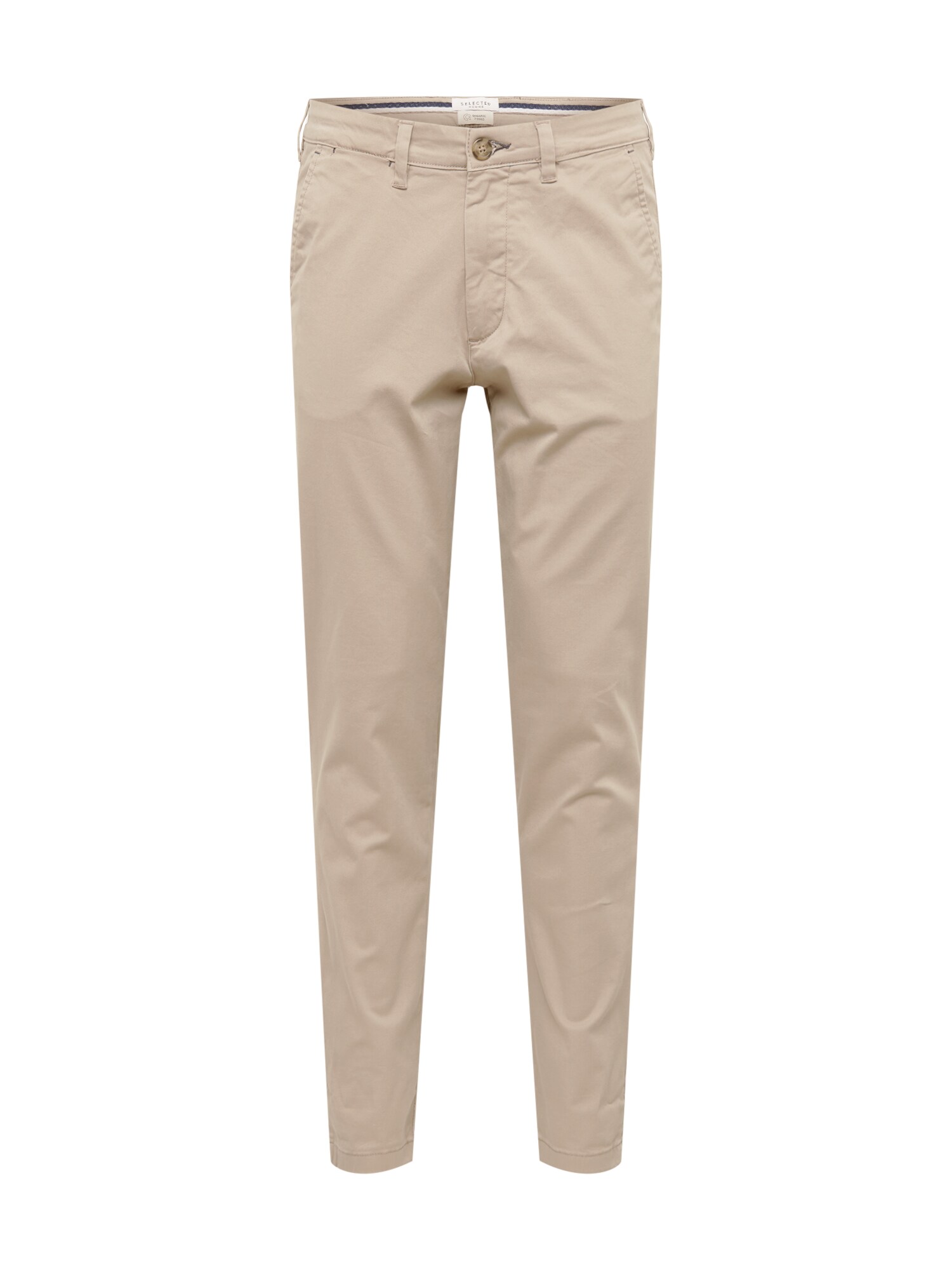 SELECTED HOMME Chino stiliaus kelnės 'Miles'  smėlio