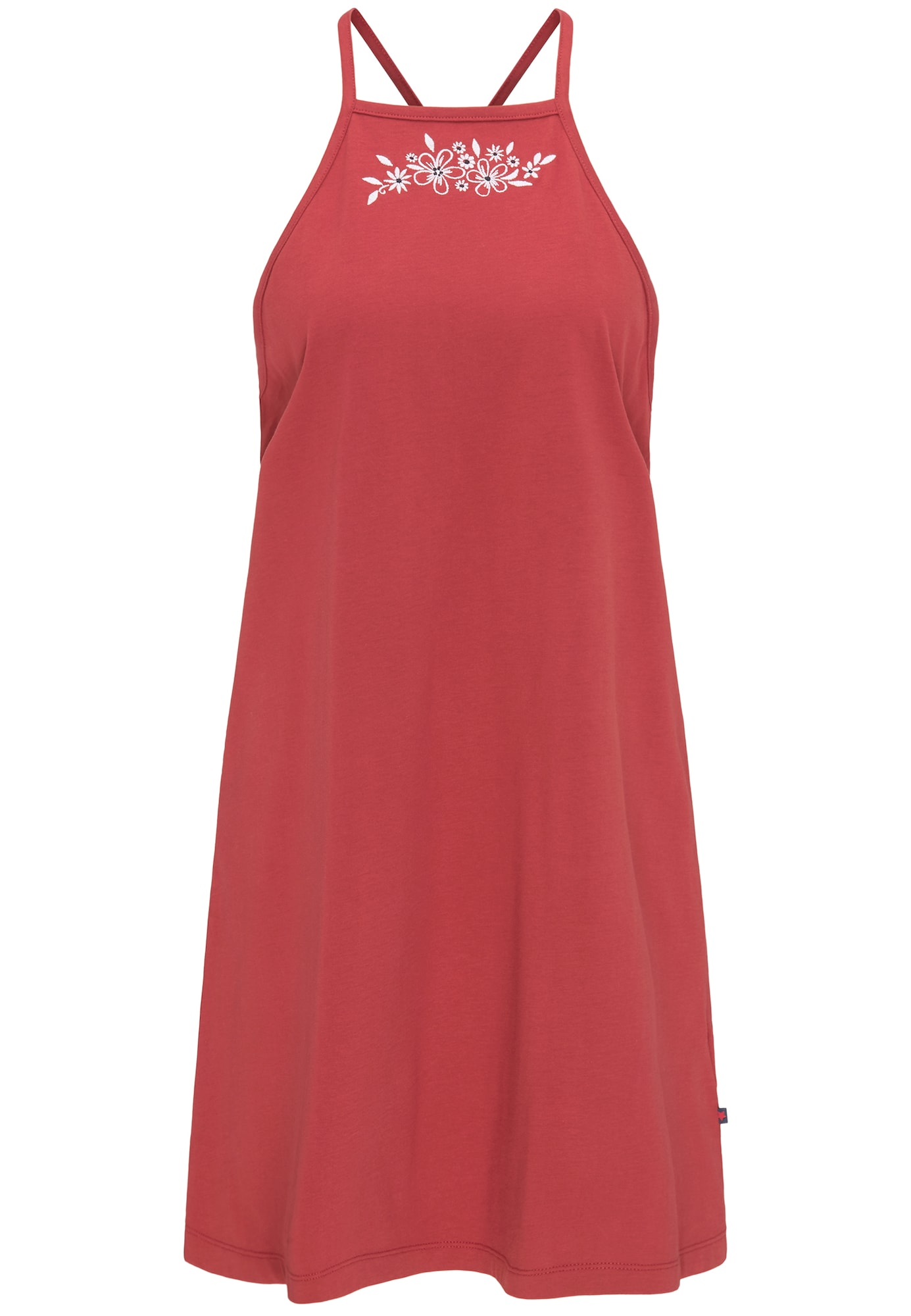 MYMO Rochie de vară  roșu rodie / negru / alb