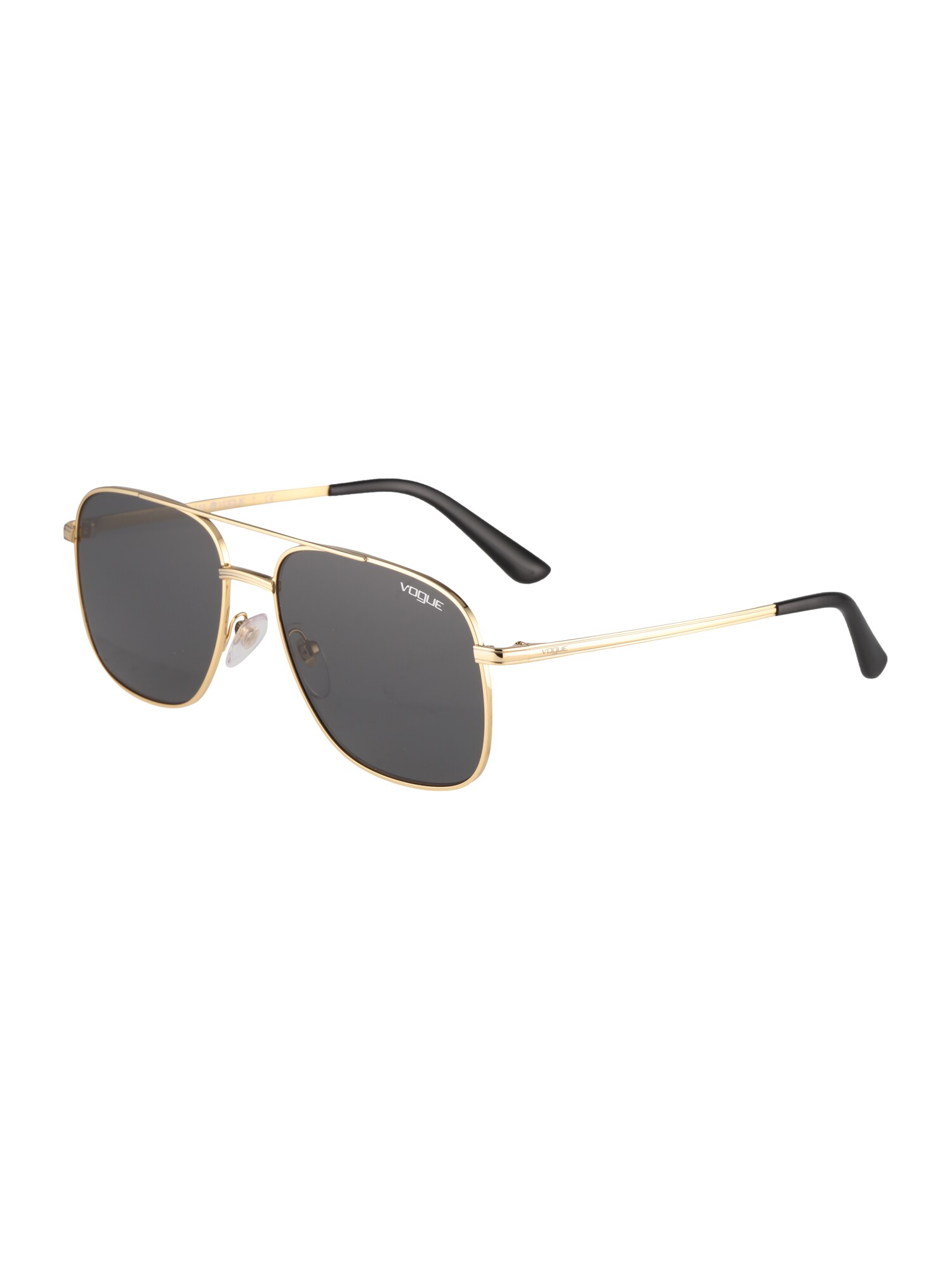 Vogue Eyewear Dames Zonnebril Goud Grijs vogue eyewear kopen in de aanbieding