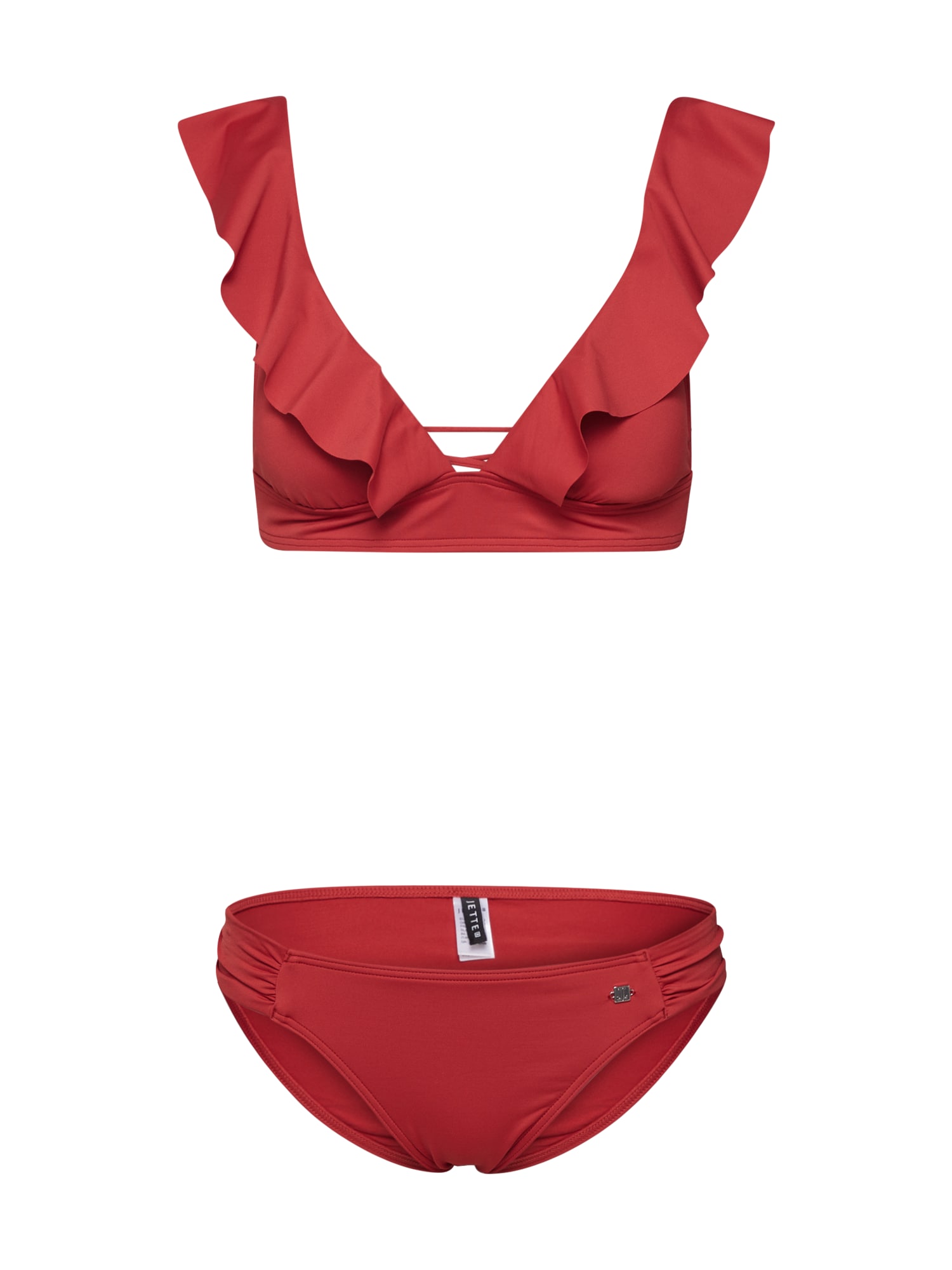 JETTE Bikiny  červená