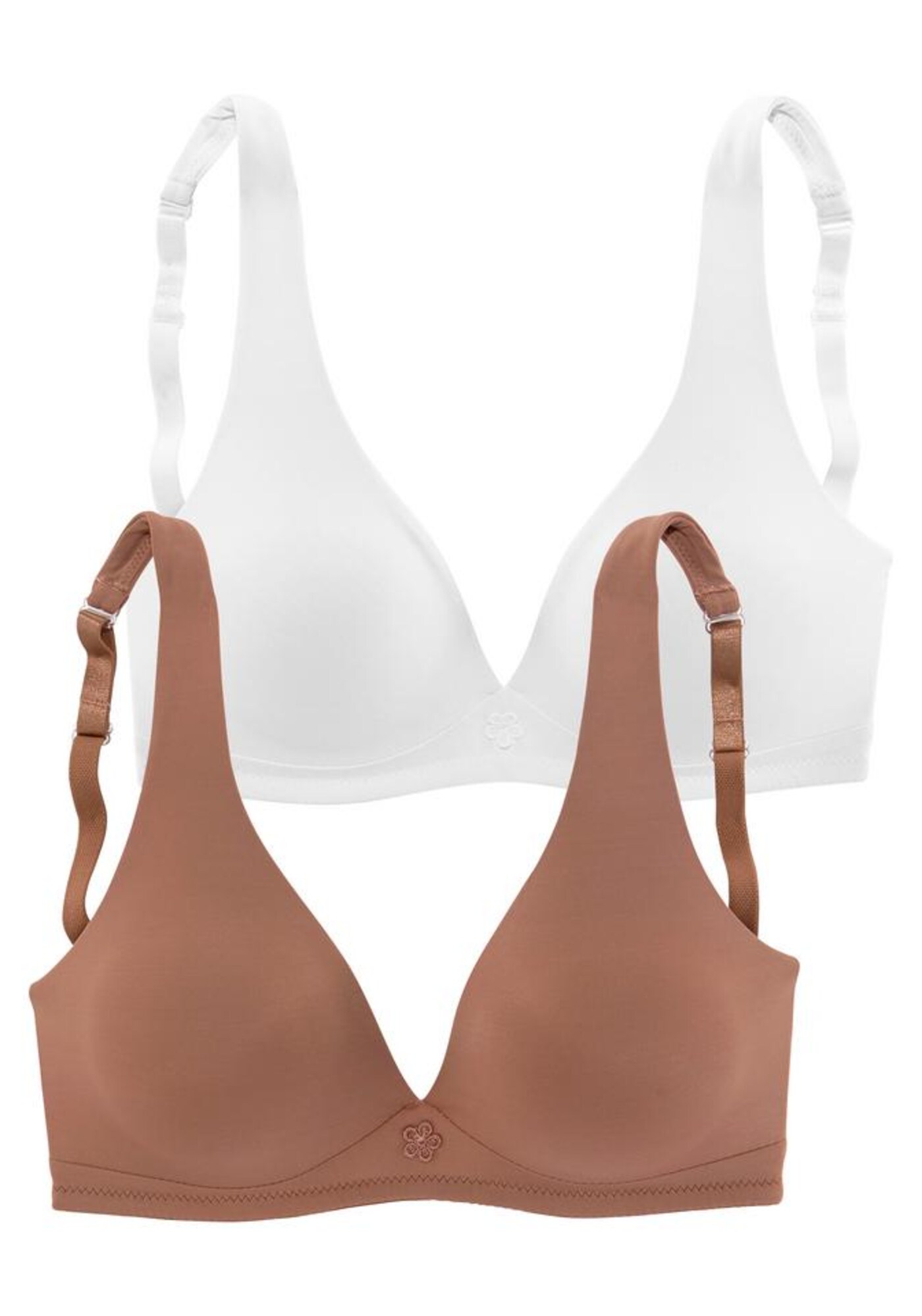 PETITE FLEUR Liemenėlė  šviesiai ruda / balta