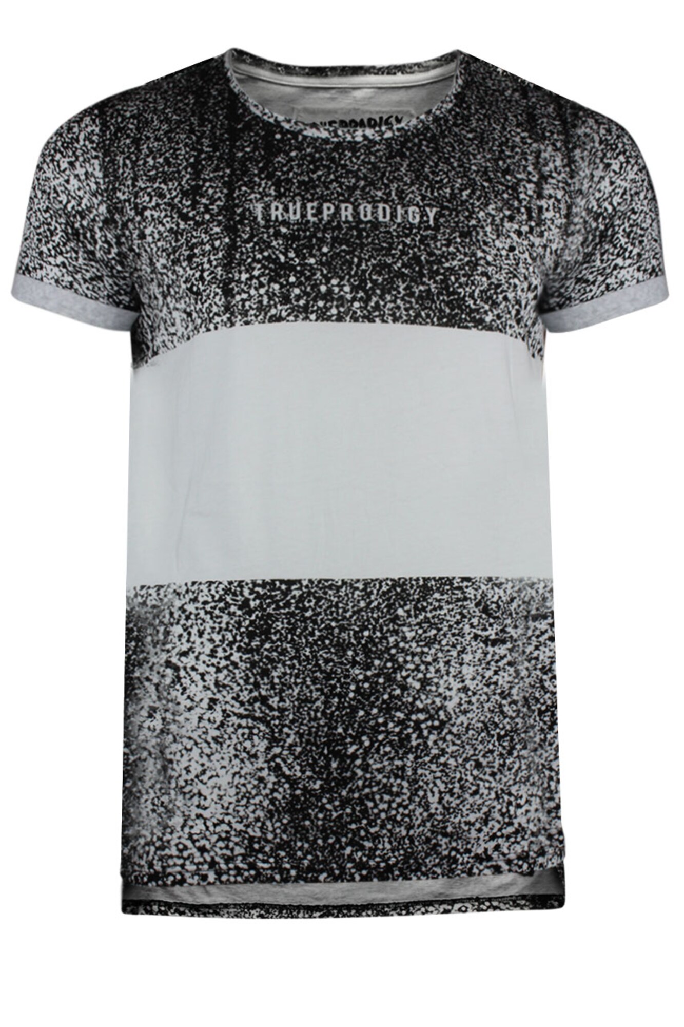 Trueprodigy Heren Shirt Do It Better Antraciet Wit trueprodigy kopen in de aanbieding