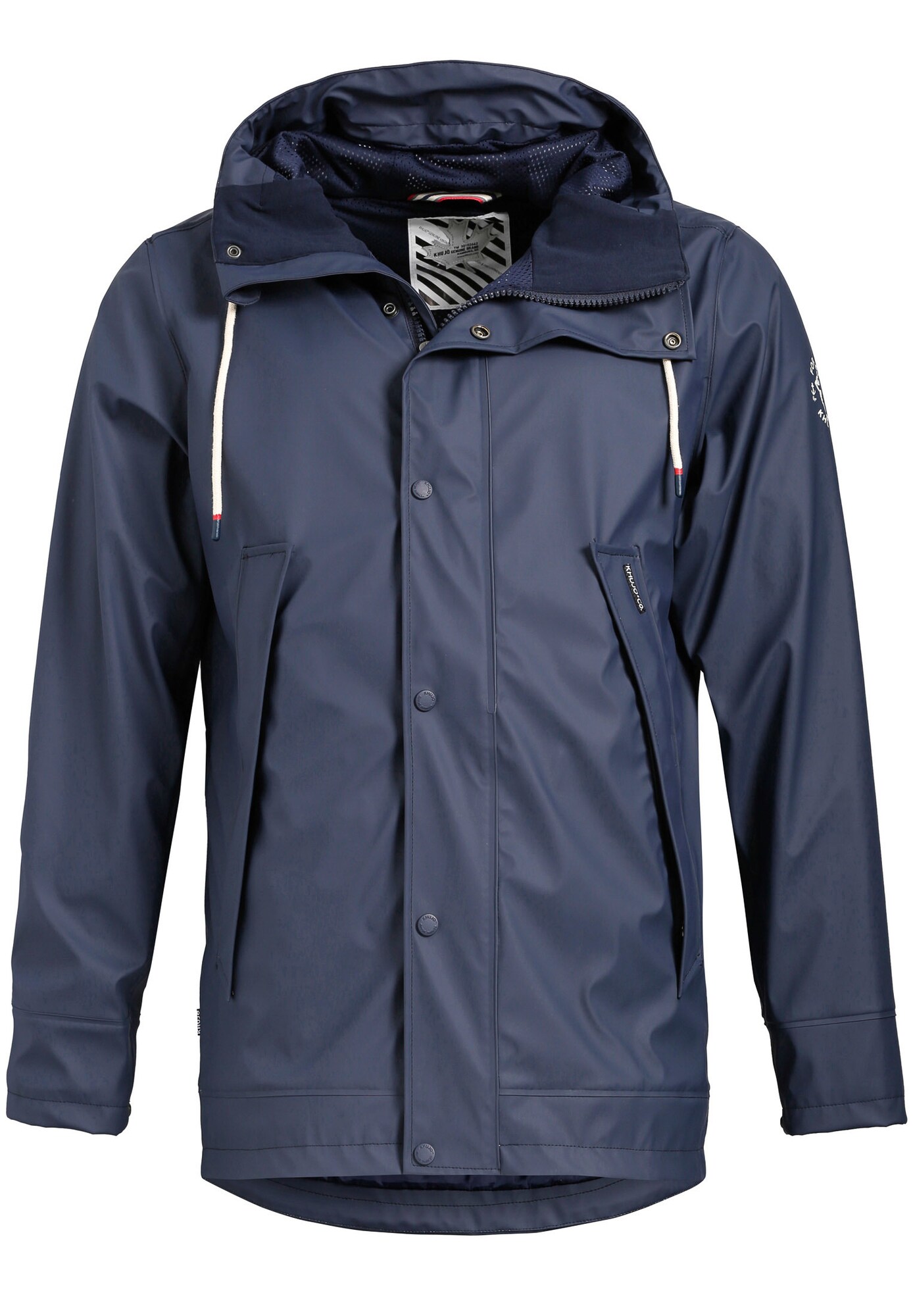 Khujo Heren Tussenjas Puntef Blauw khujo kopen in de aanbieding