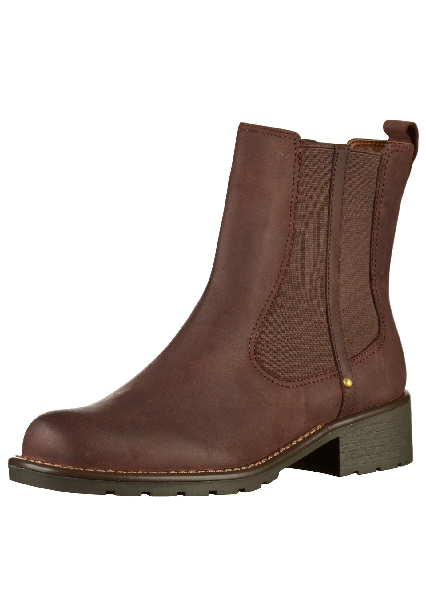 Clarks Dames Enkellaarsjes Bourgogne clarks kopen in de aanbieding
