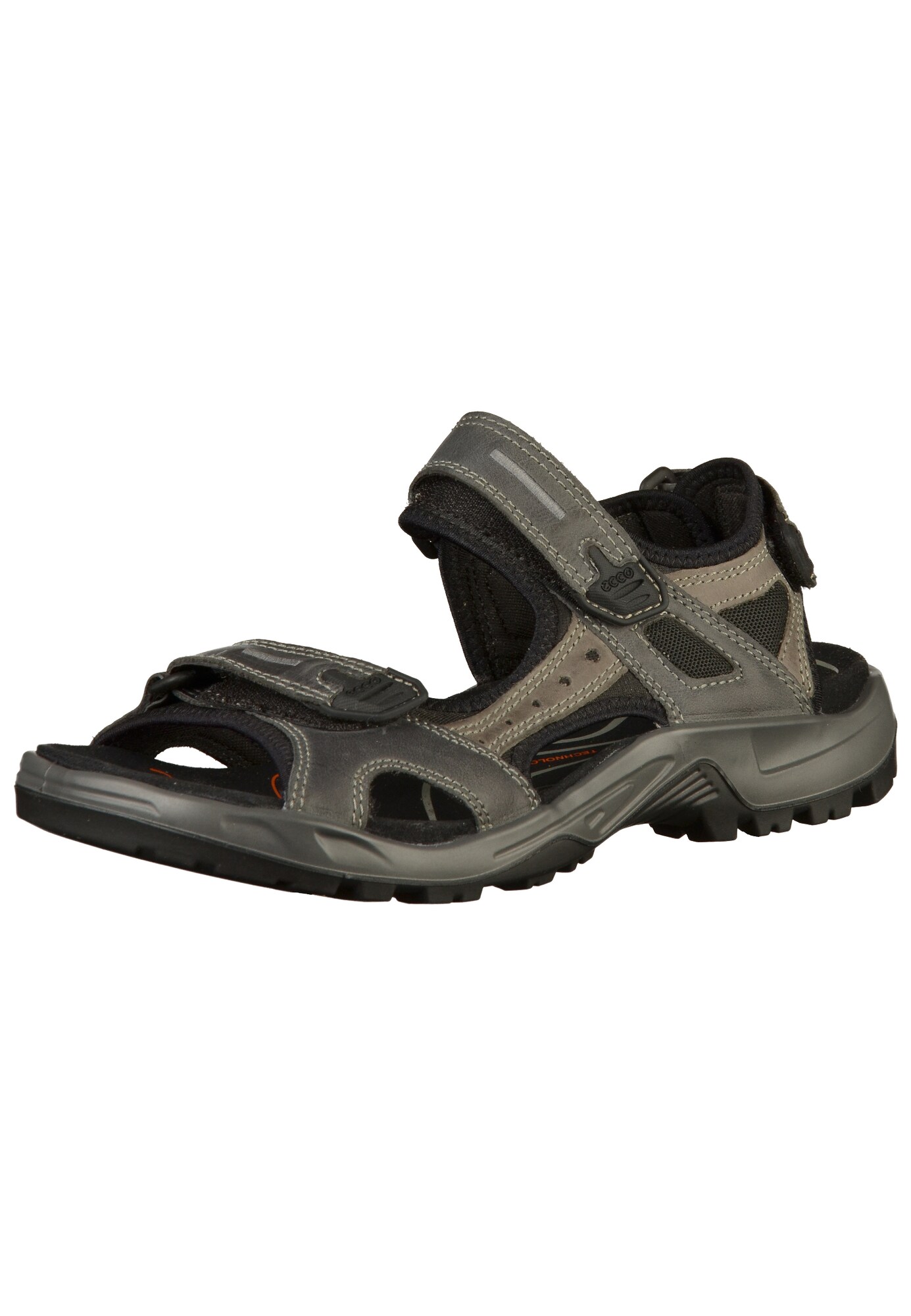 ECCO Sportinio tipo sandalai  tamsiai pilka / tamsi smėlio