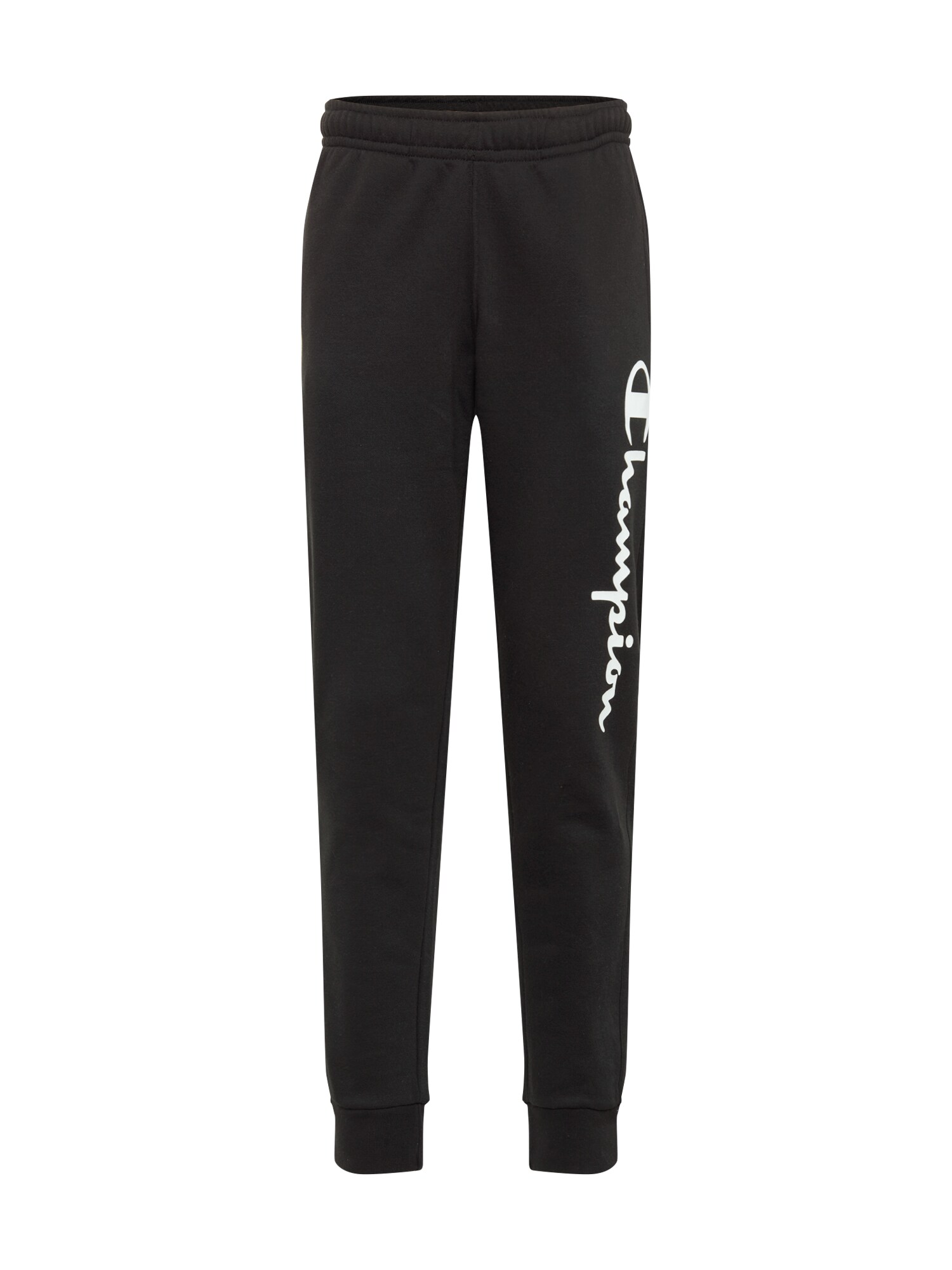 Champion Authentic Athletic Apparel Kelnės 'Rib Cuff'  juoda / balta