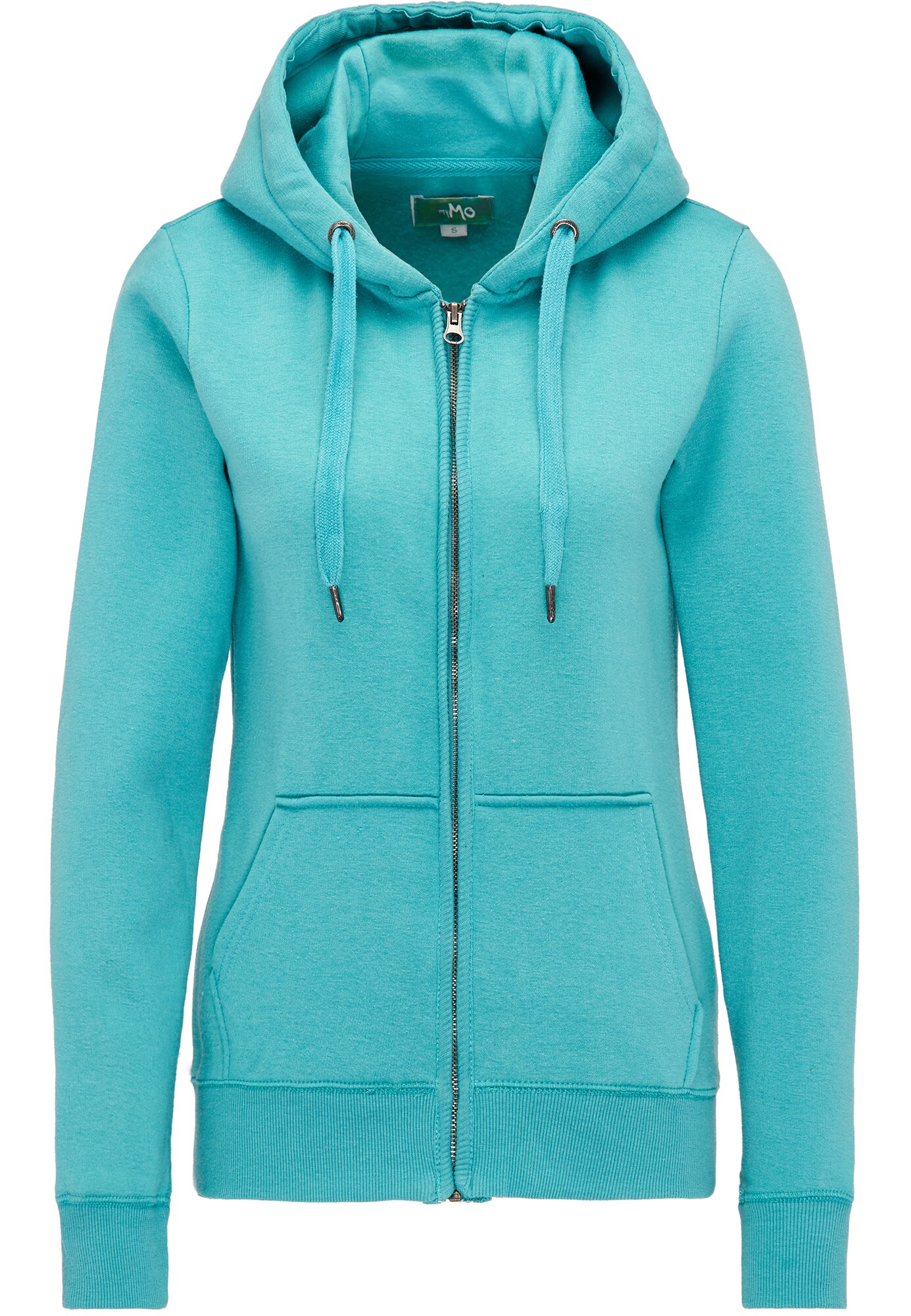 Mymo Dames Sweatvest Jade Groen mymo kopen in de aanbieding