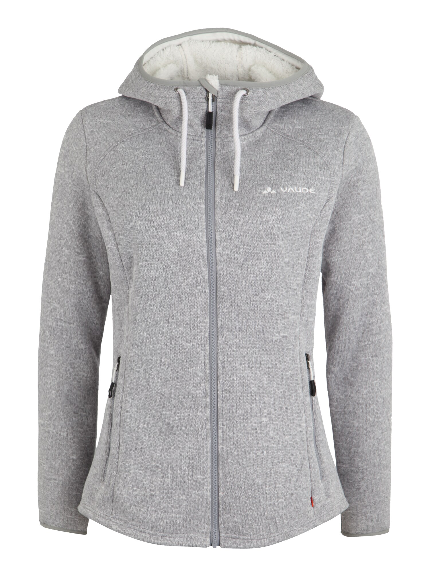 Vaude Dames Functionele Fleece Jas Sentino Iii Grijs vaude kopen in de aanbieding