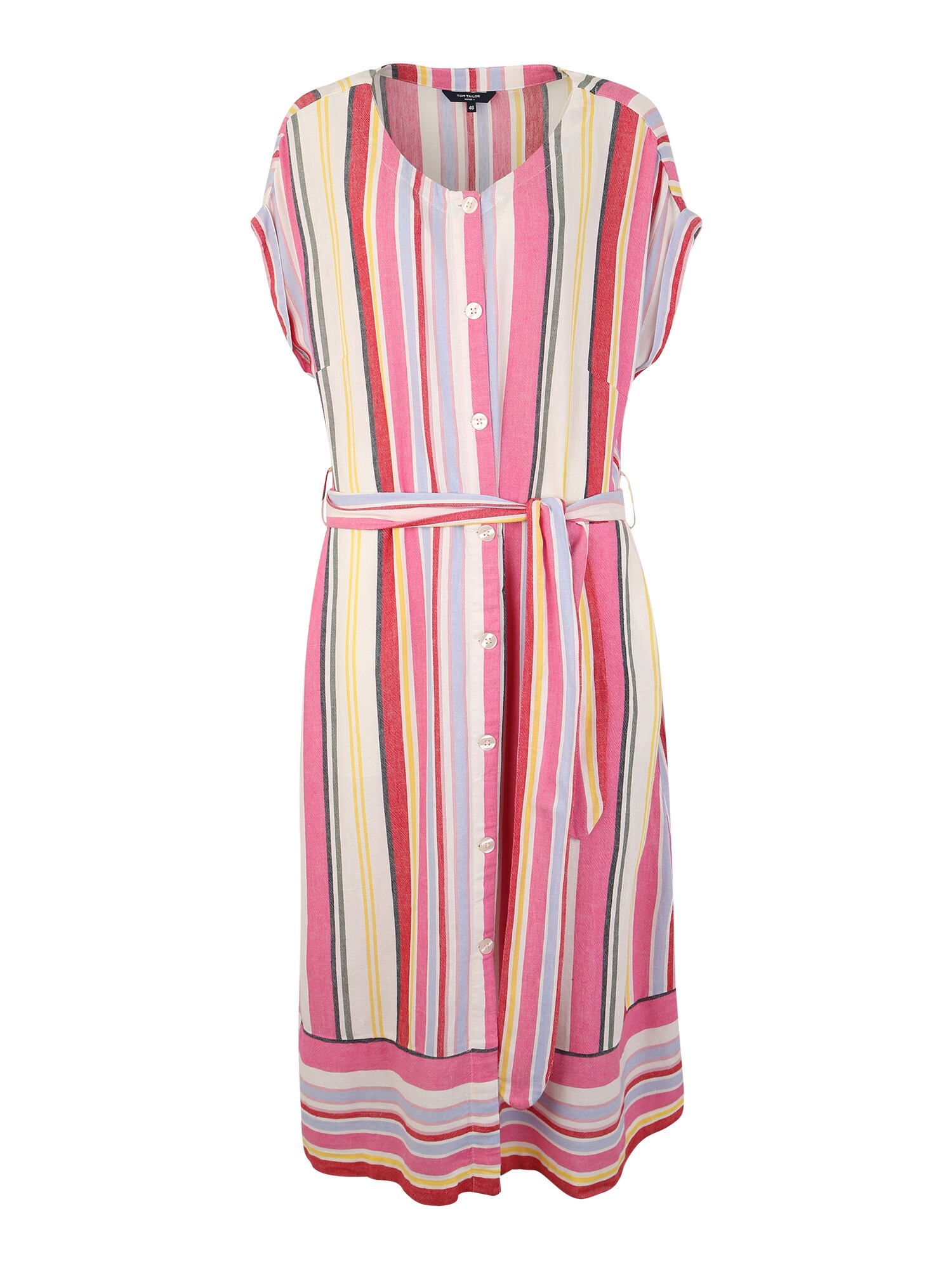 Tom Tailor Women Dames Jurk Gemengde Kleuren tom tailor women kopen in de aanbieding