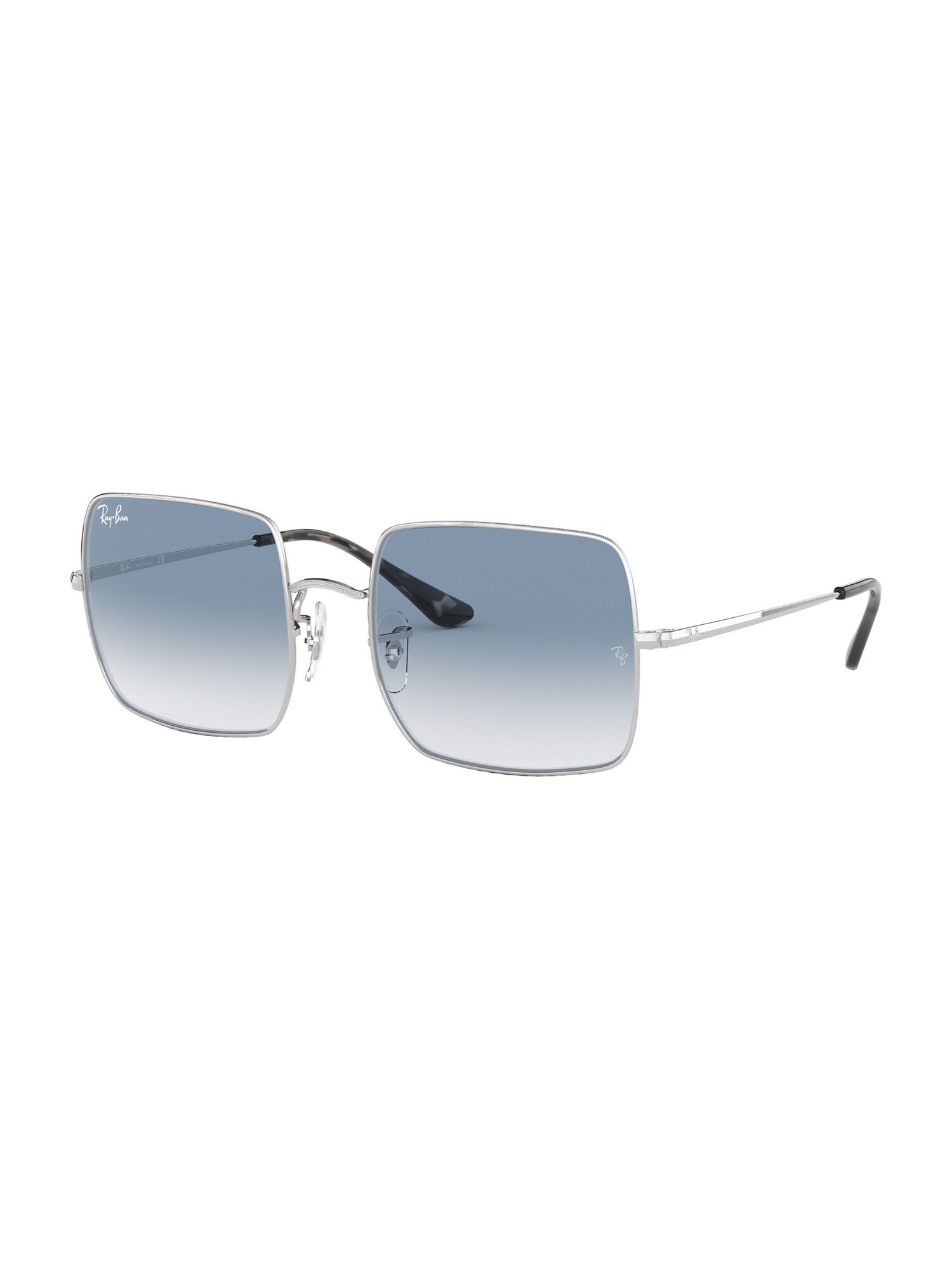 Ray-Ban Akiniai nuo saulės 'Square'  mėlyna / sidabrinė
