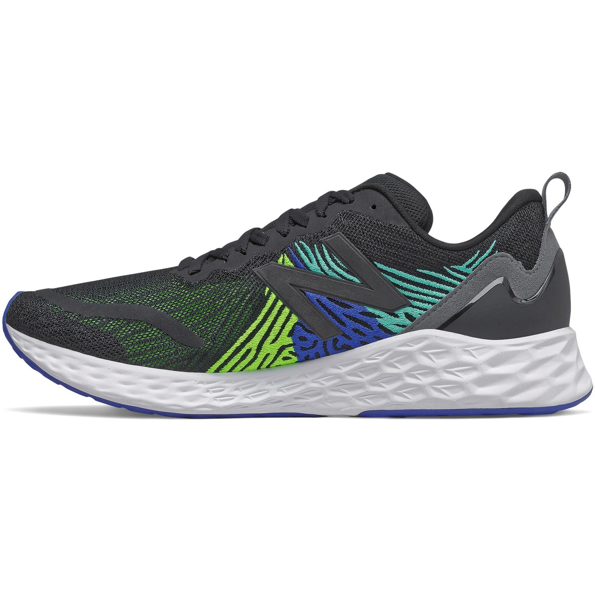new balance Bėgimo batai 'Fresh Foam Tempo'  juoda / žalia / mėlyna