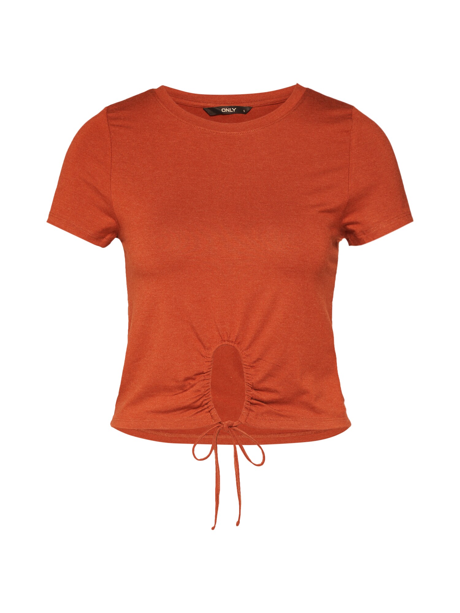 Only Dames Shirt Onljuliannemoster Ss Keyhole Top Jrs Roestrood only kopen in de aanbieding