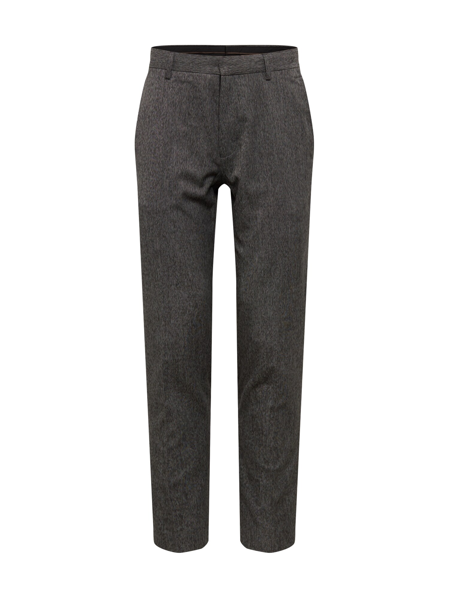 BURTON MENSWEAR LONDON Kelnės 'CHARCOAL'  pilka / juoda