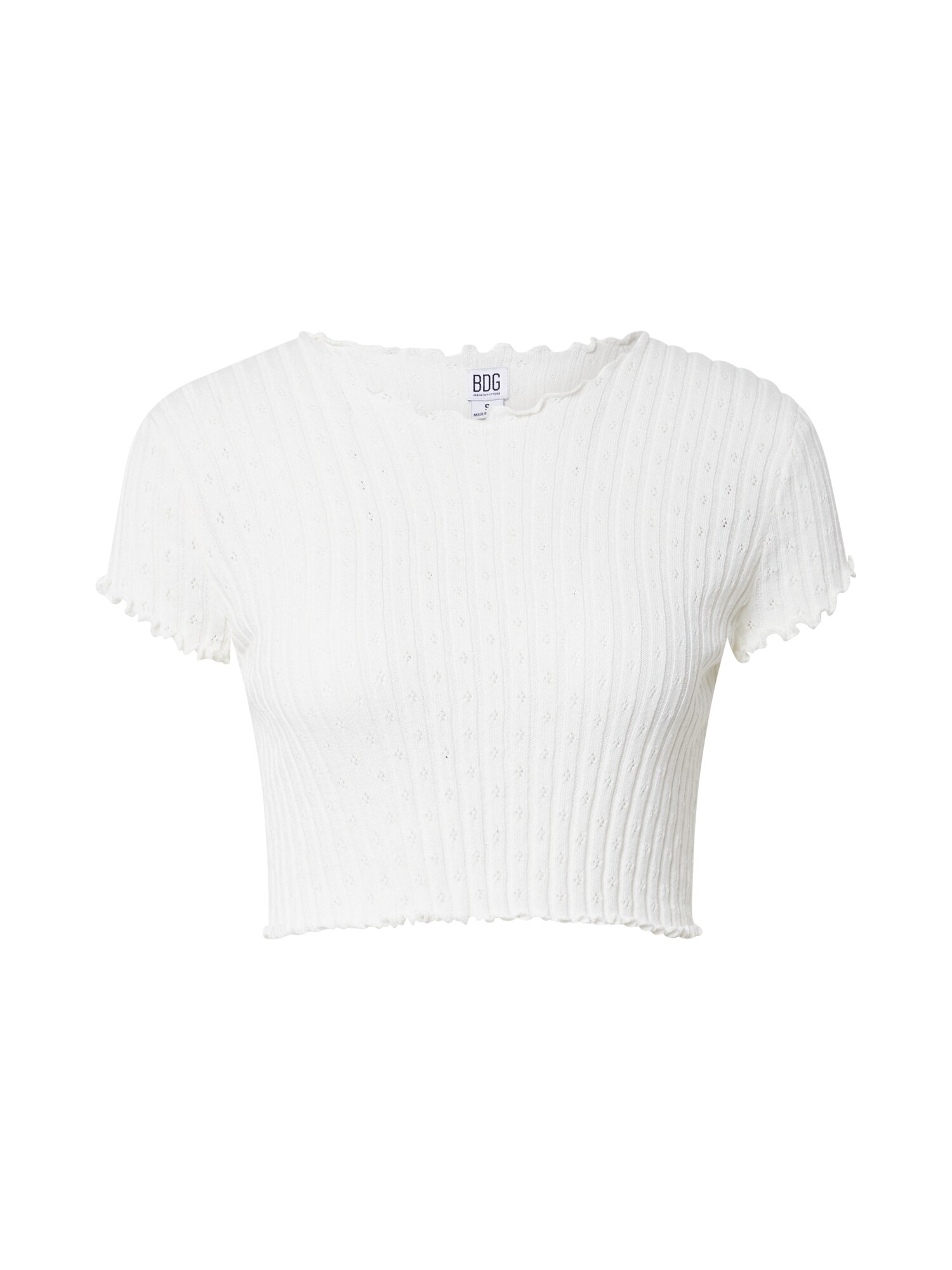 BDG Urban Outfitters Marškinėliai  balta